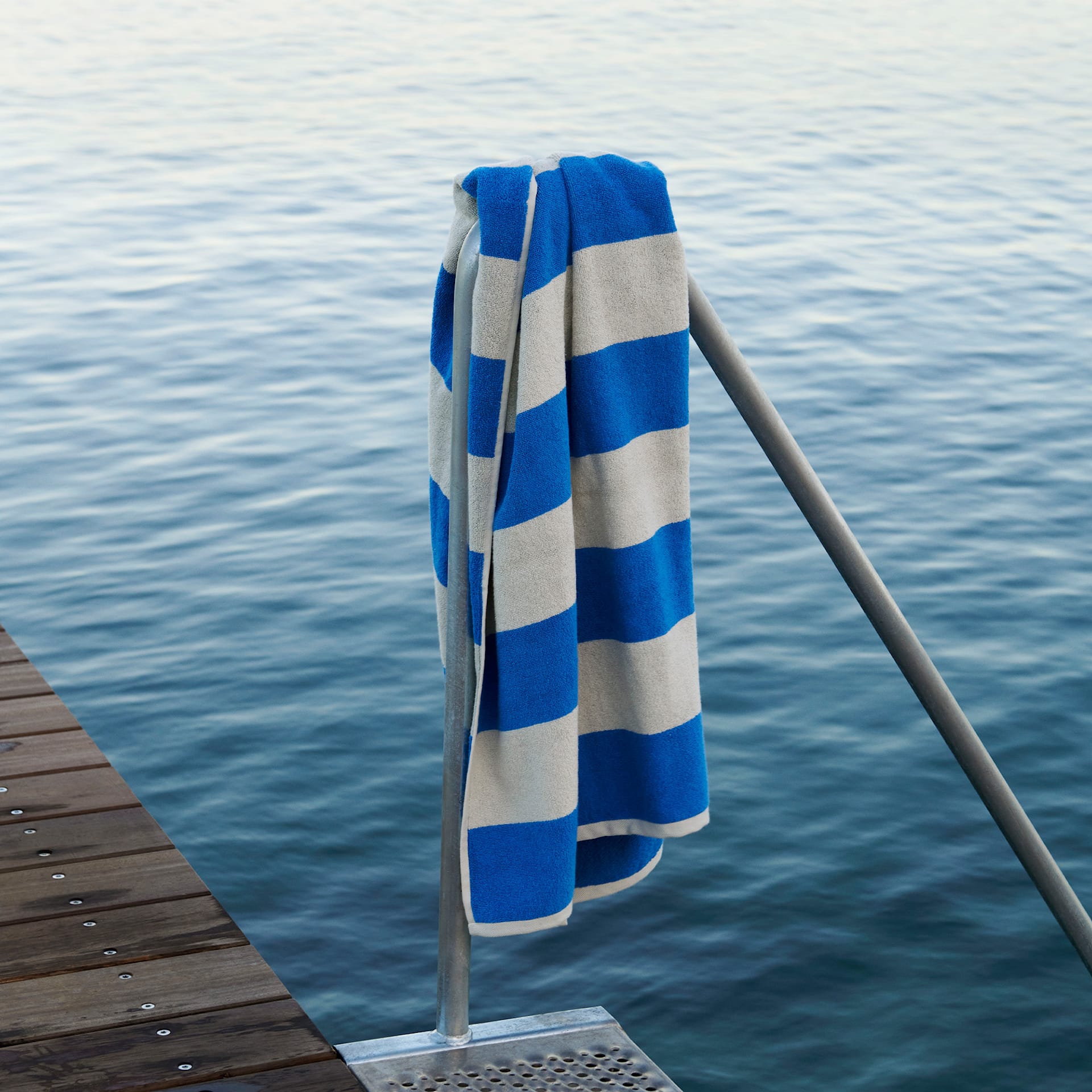 Frotté Stripe Bath Sheet Blue - HAY - NO GA