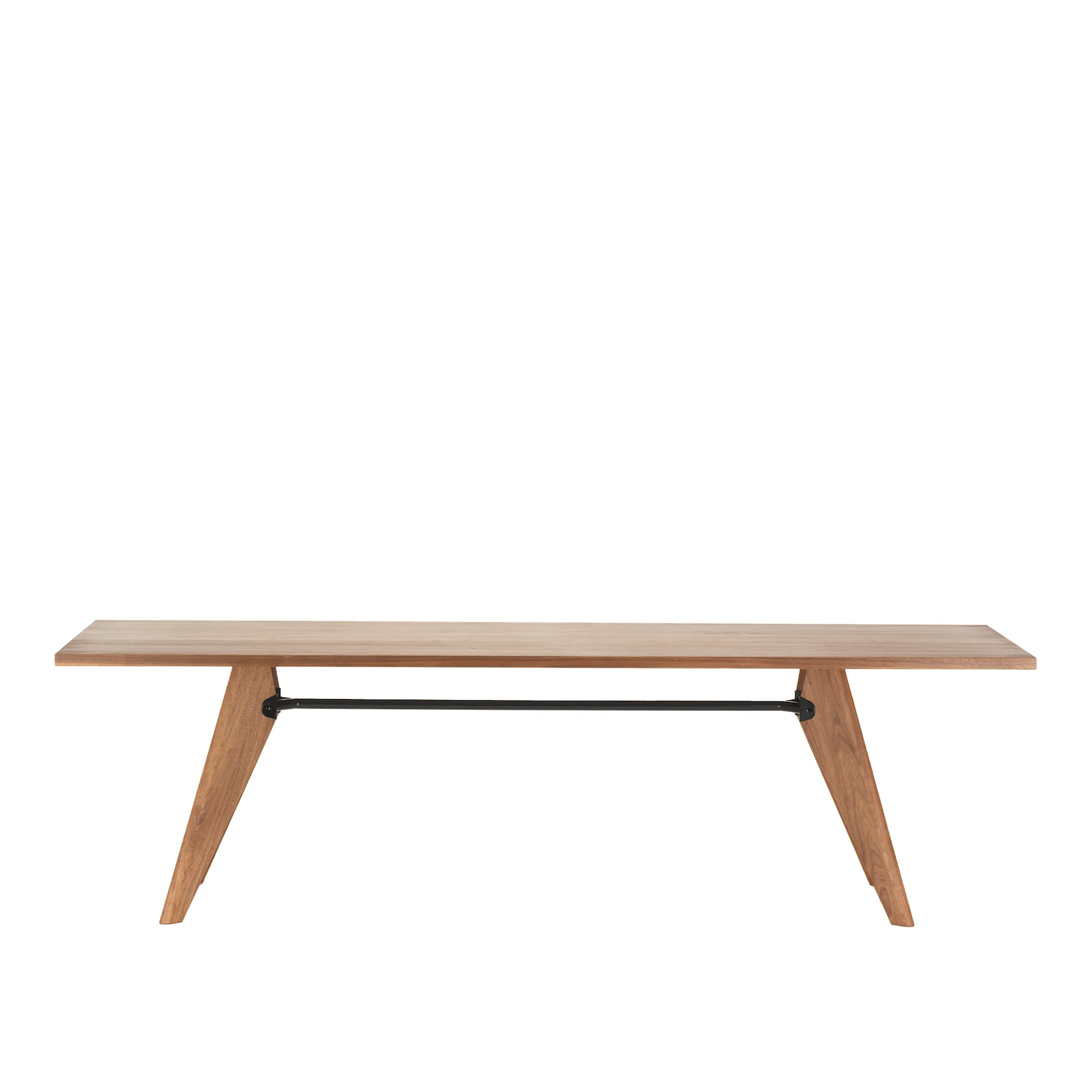 Table S.A.M. Bois ruokapöytä American Walnut - Vitra - Jean Prouvé - NO GA