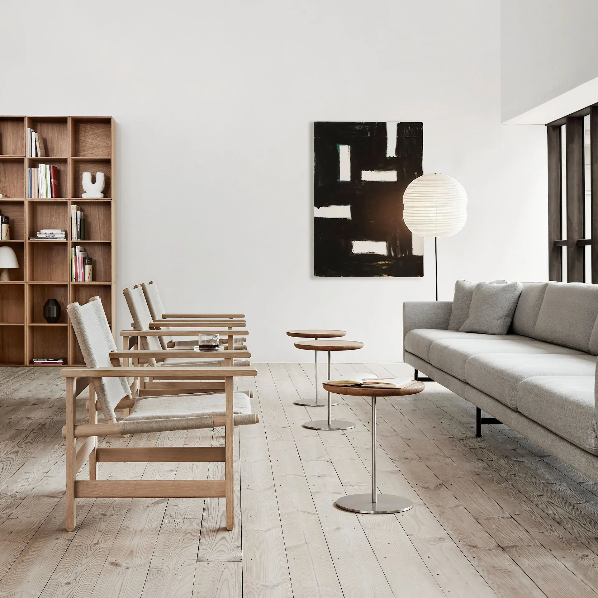 The Canvas Chair with Cushion - Fredericia Furniture - Børge Mogensen - NO GA