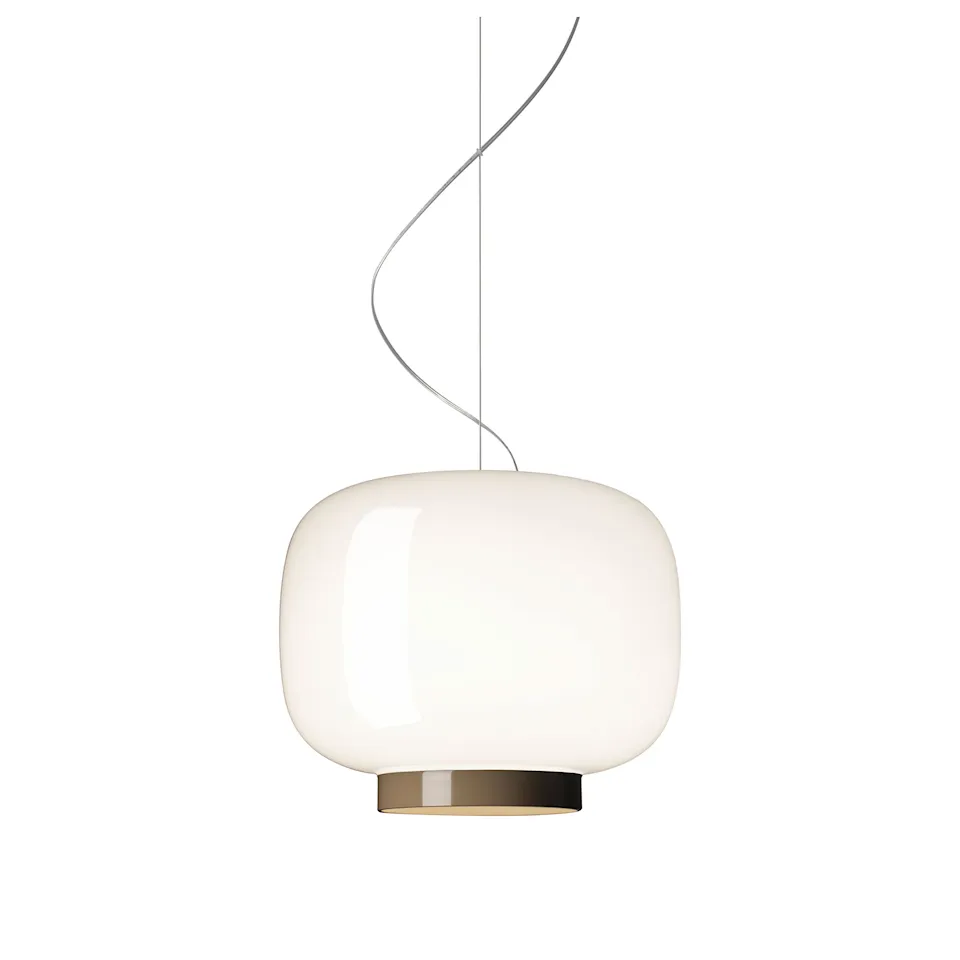 Chouchin 3 Reverse pendant lamp grey