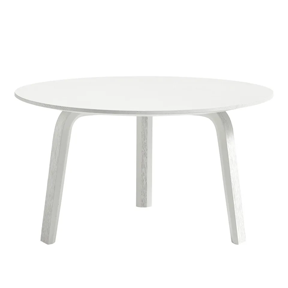 Bella Coffee Table, White, Ø60 x H32 cm