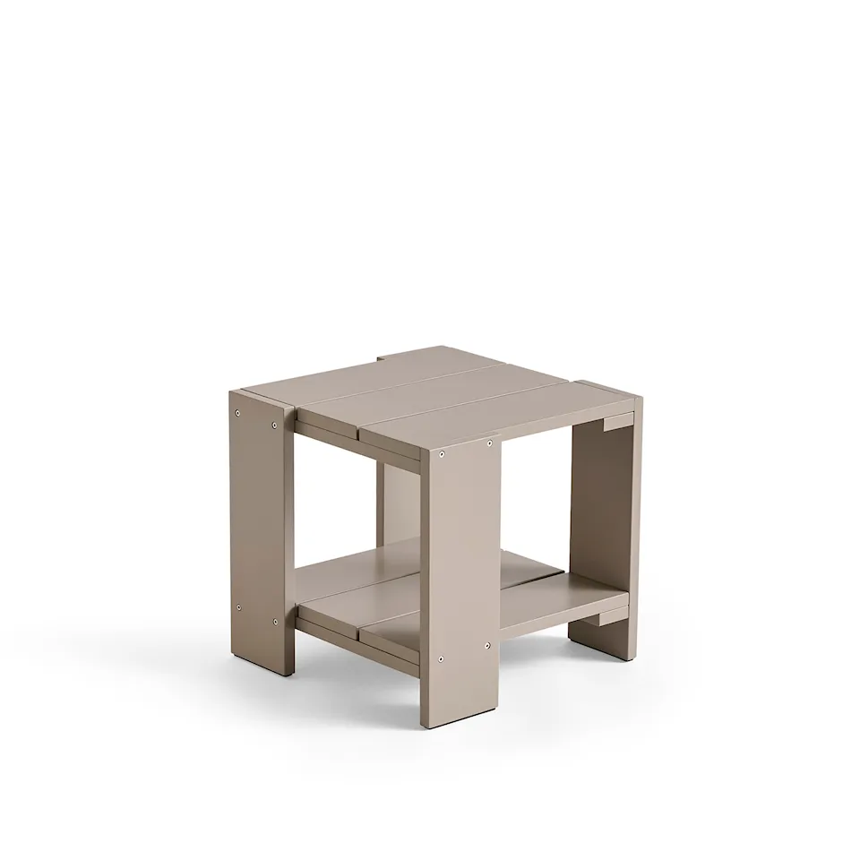 Crate Side Table / London Fog