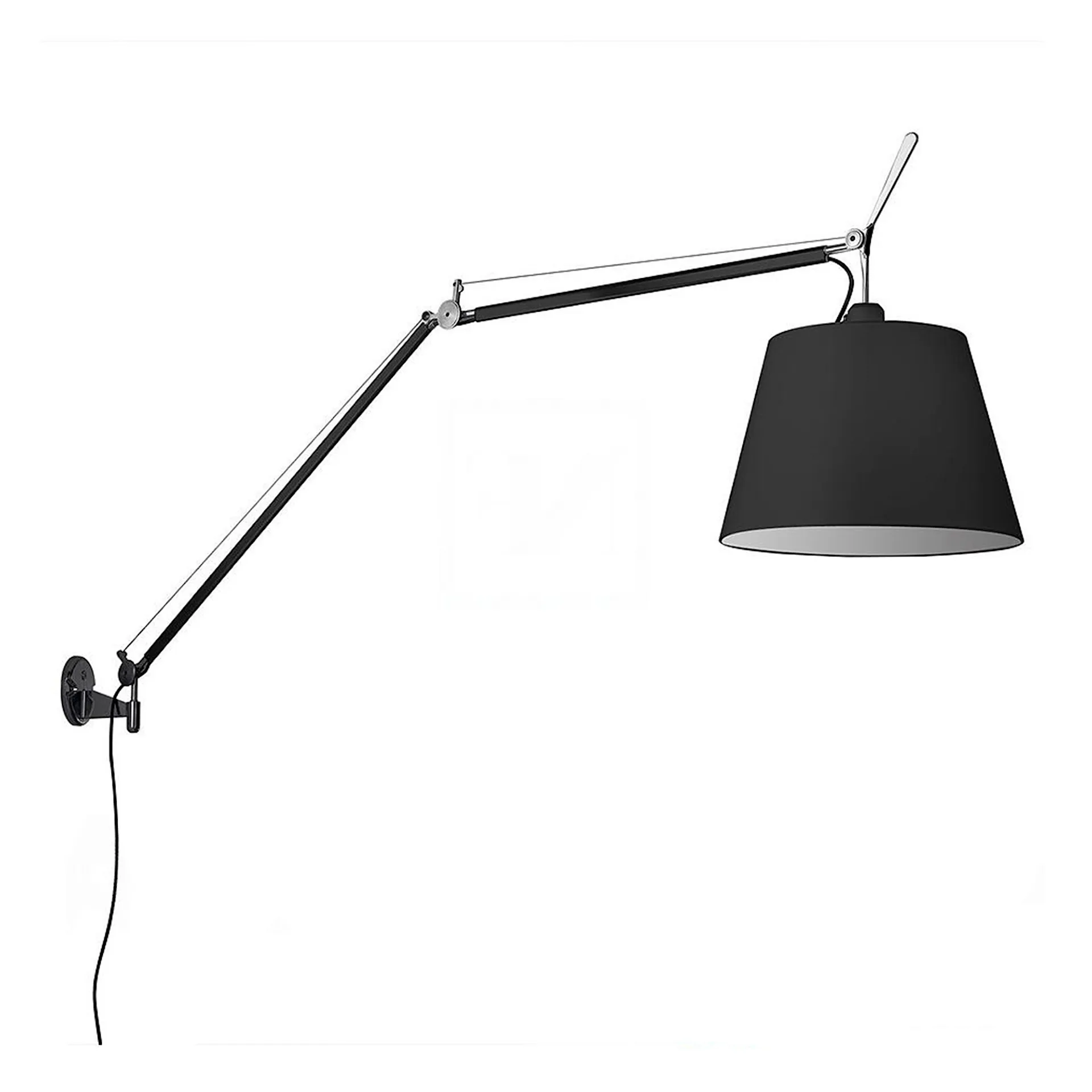 Tolomeo Mega Wall - Black - Artemide - NO GA