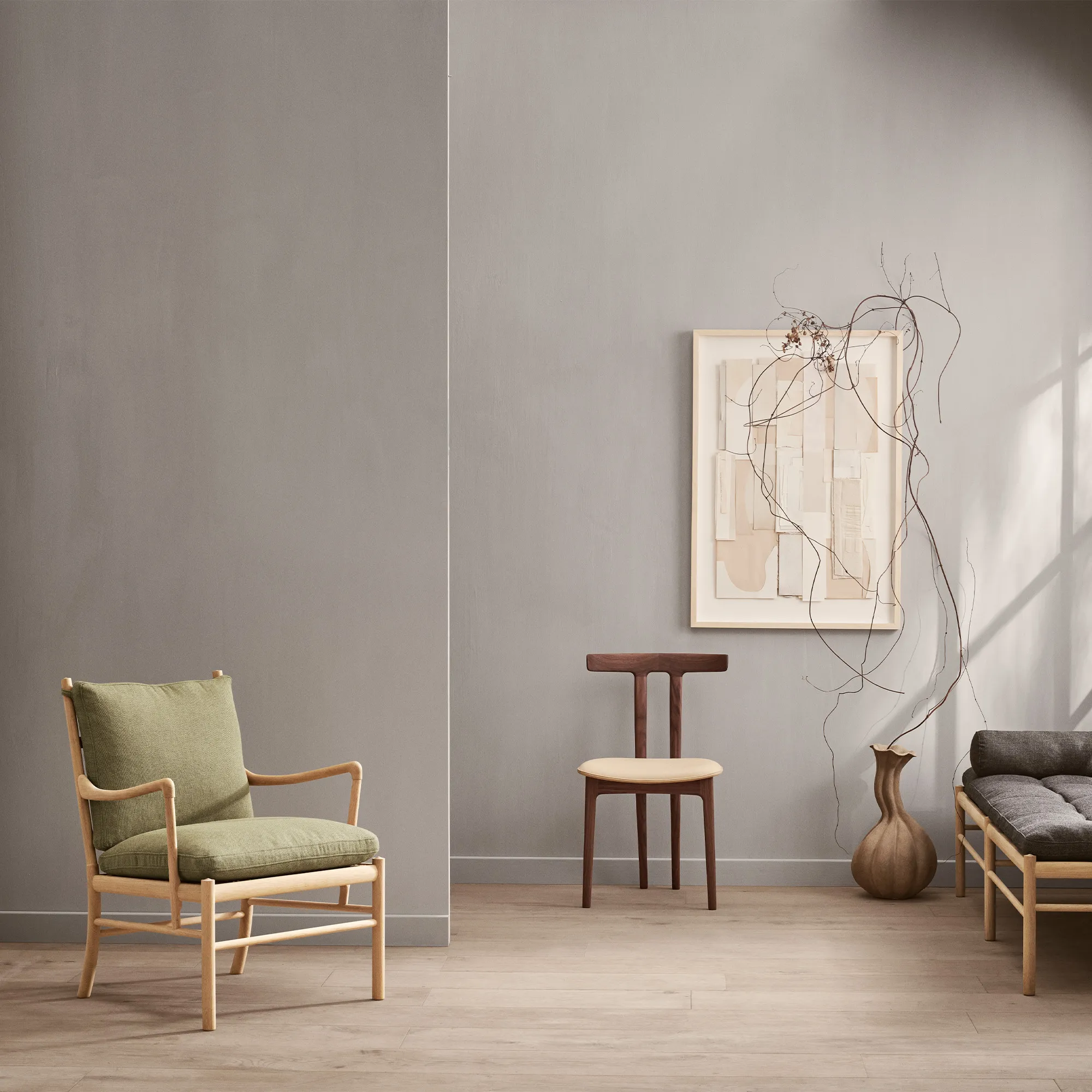 OW58 T-Chair eetkamerstoel eiken - 10