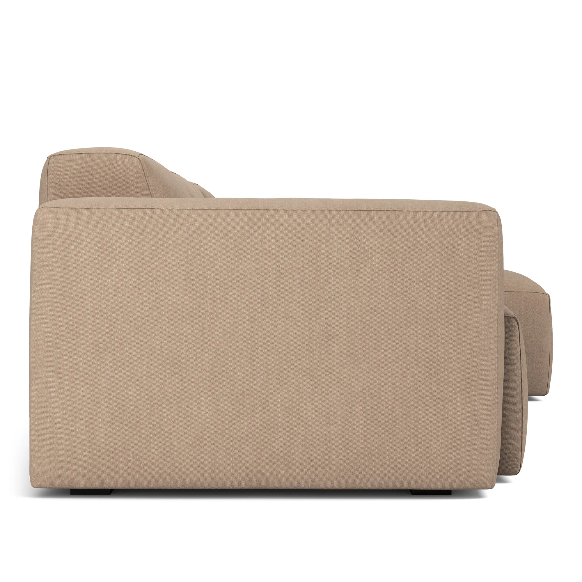 Brick 3-Seater Chaise Lounge Right - 3
