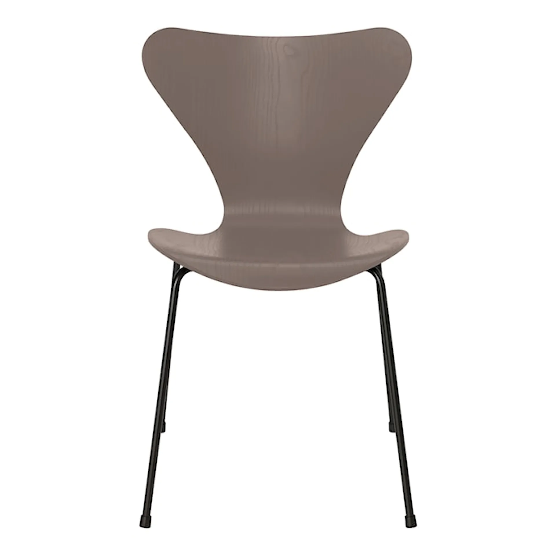 Series 7 chair 3107 colored ash veneer steel frame black - Fritz Hansen - Arne Jacobsen - NO GA