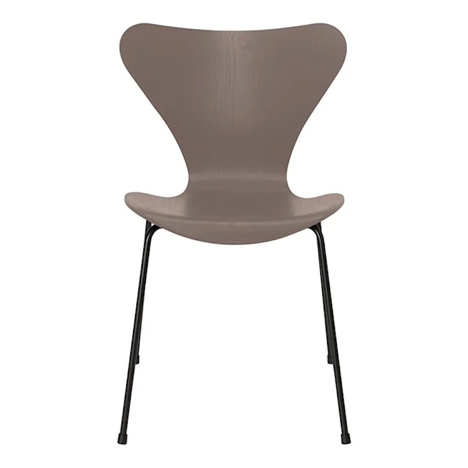 Series 7 chair 3107 colored ash veneer steel frame black