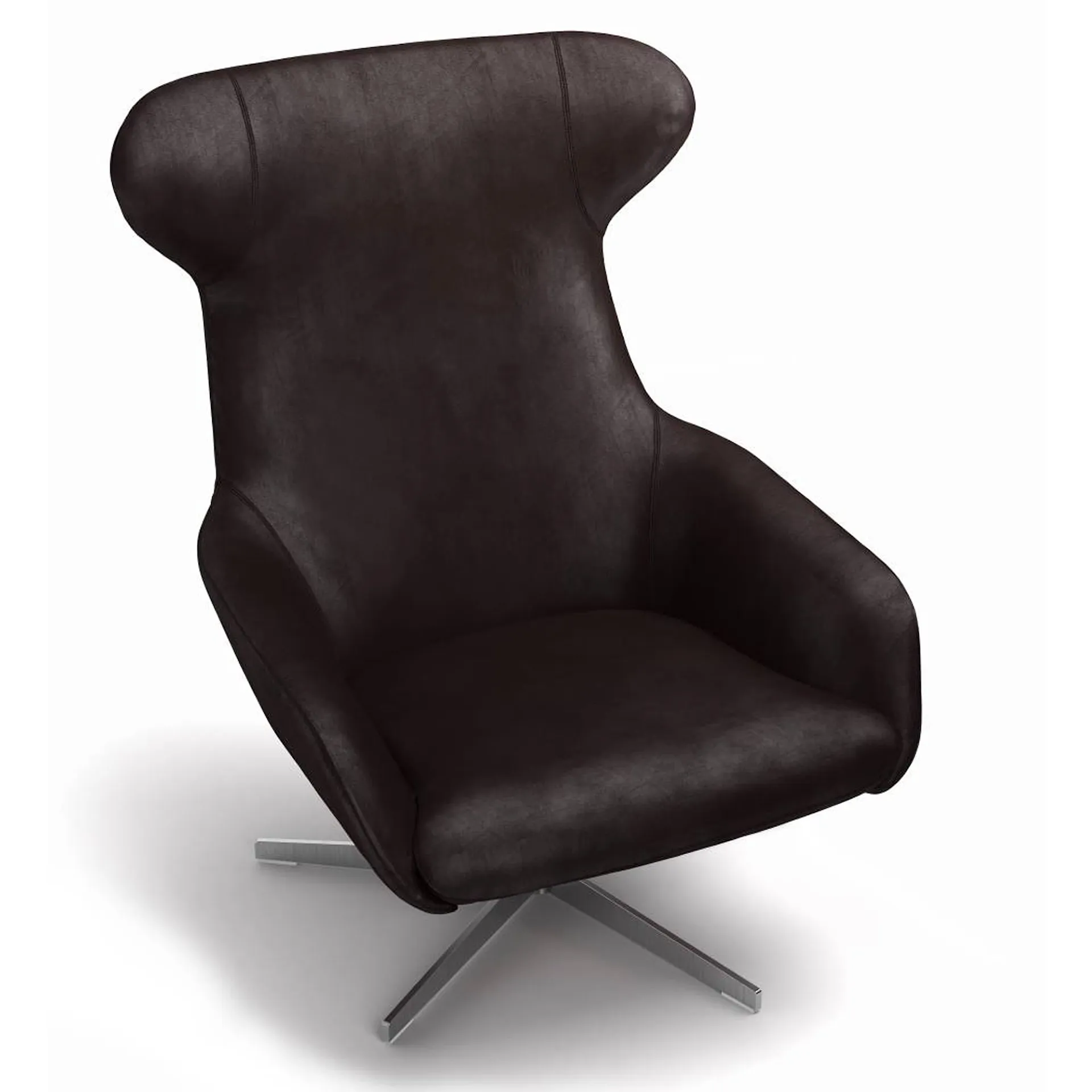 Reader High Swivel Armchair - Living Divani - NO GA