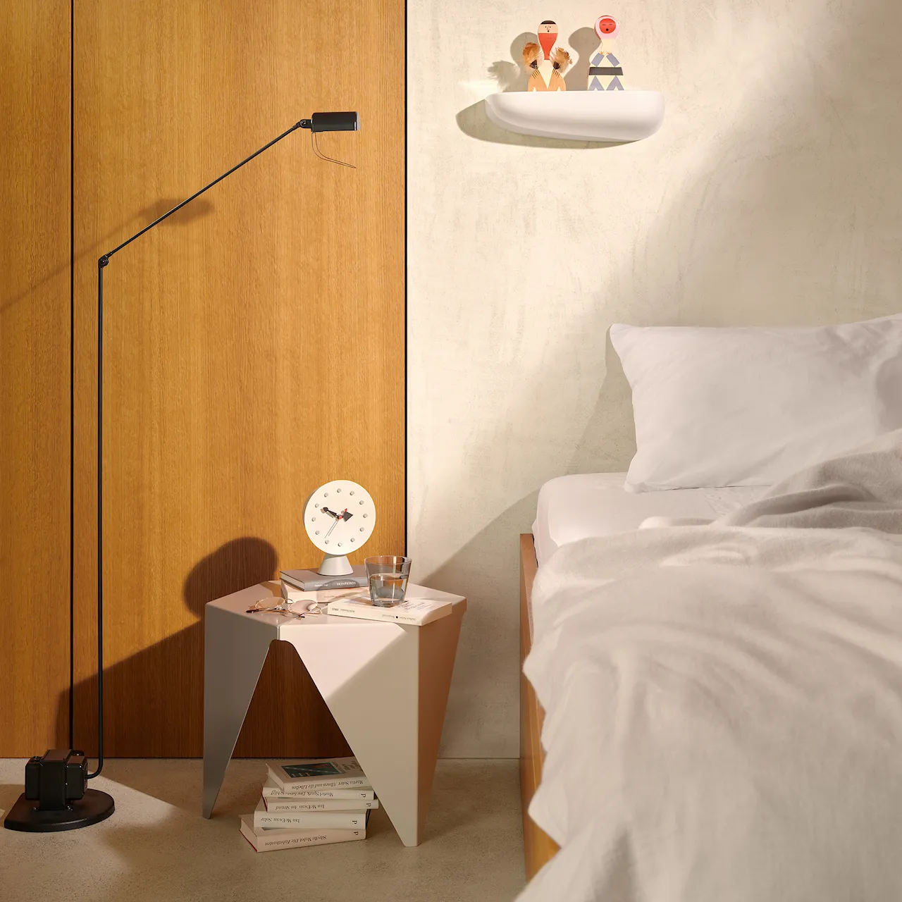 Cone Base Table Clock