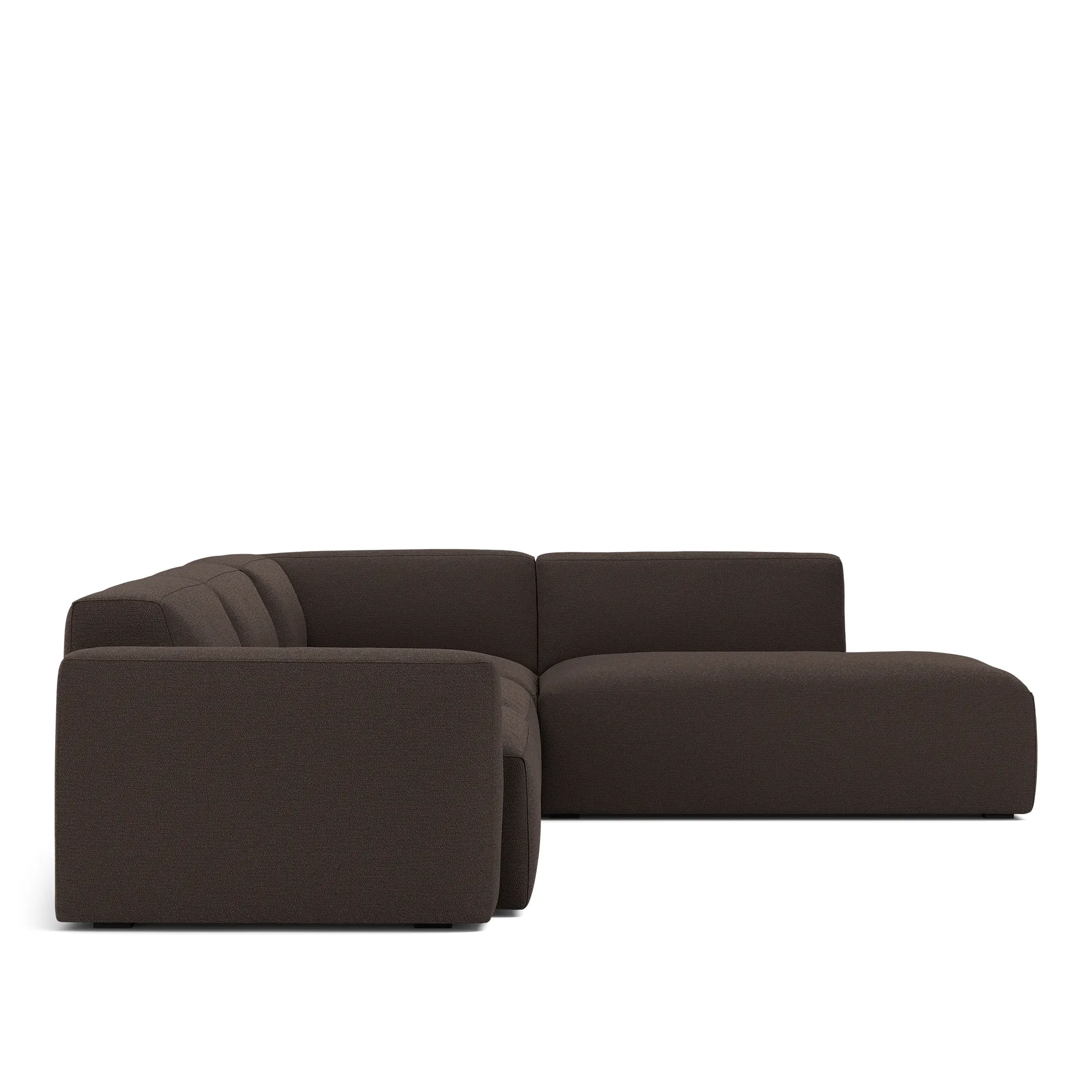 Brick 4-Seater Corner Open End Right - 3