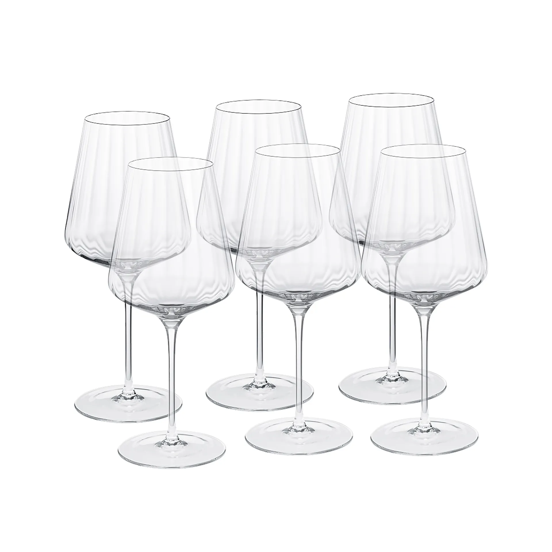 Bernadotte Red Wine Set of 6 - Georg Jensen - Sigvard Bernadotte - NO GA