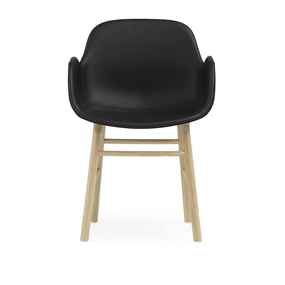 Form Armchair Full Upholstery Oak