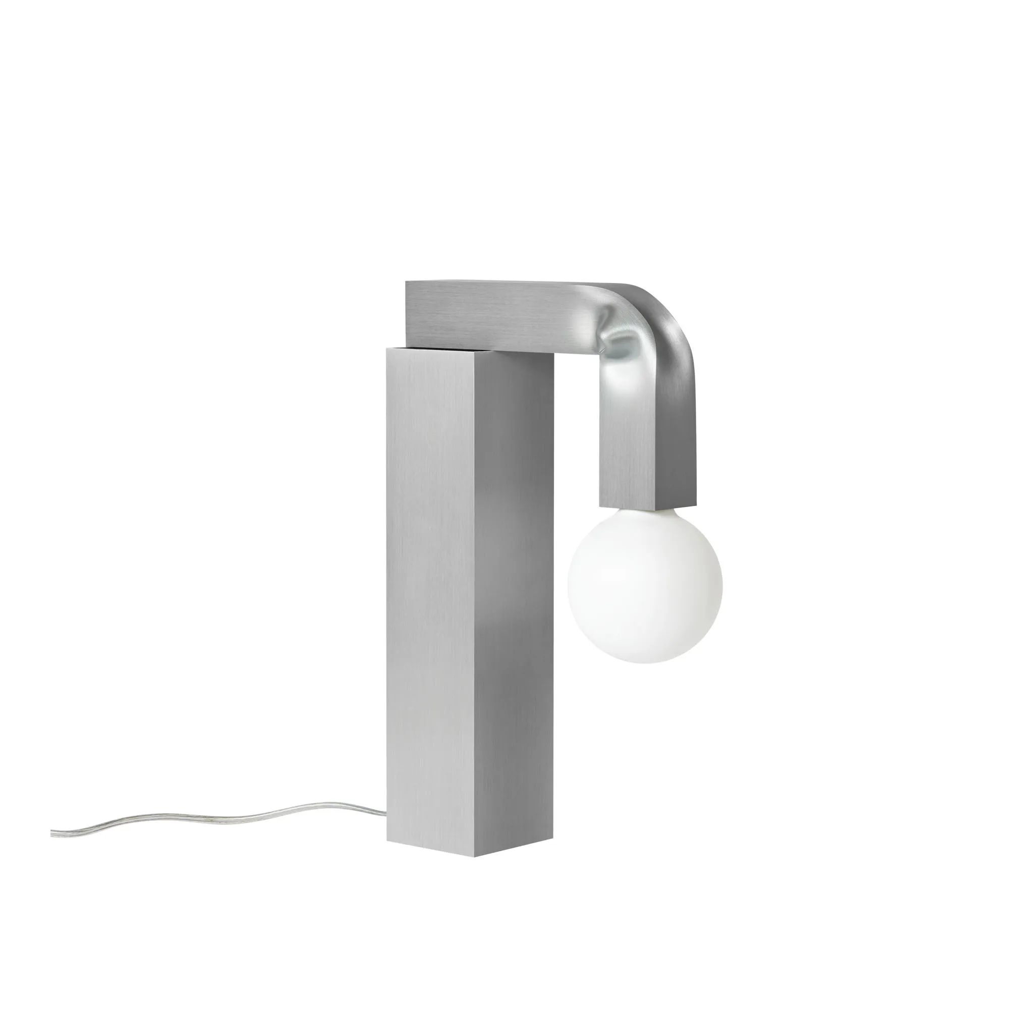 Knuckle Table Lamp - Brushed Aluminum - 1