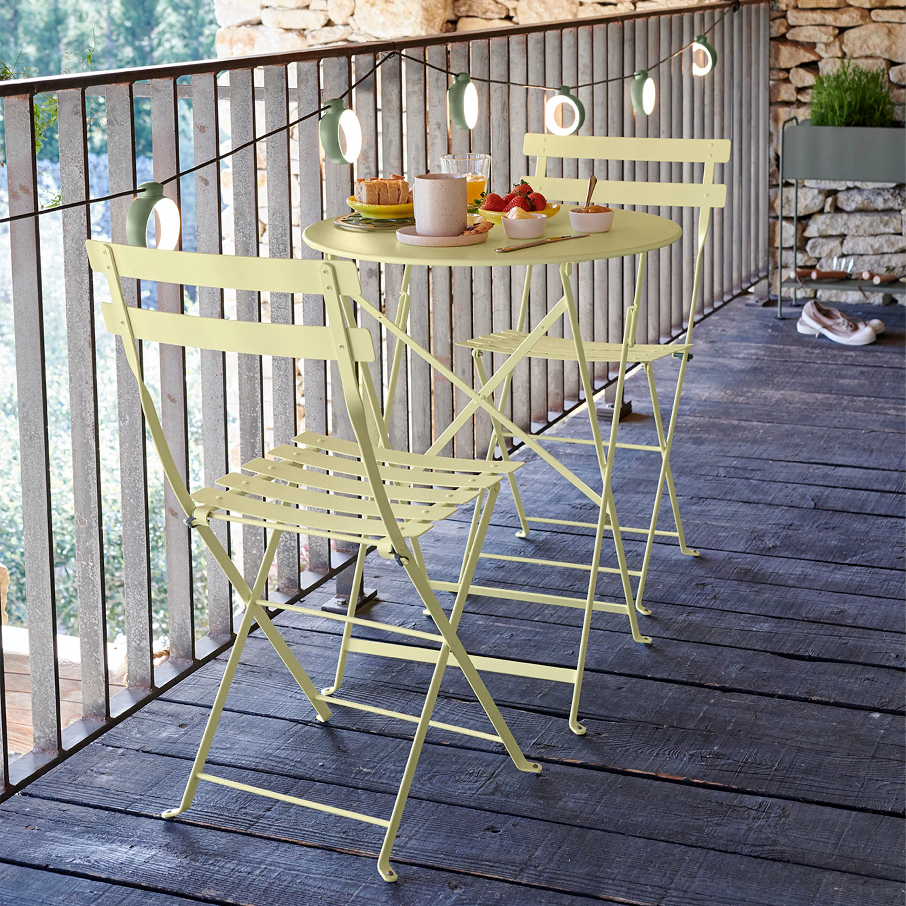 Bistro eettafel voor buiten Ø 60 cm - 3