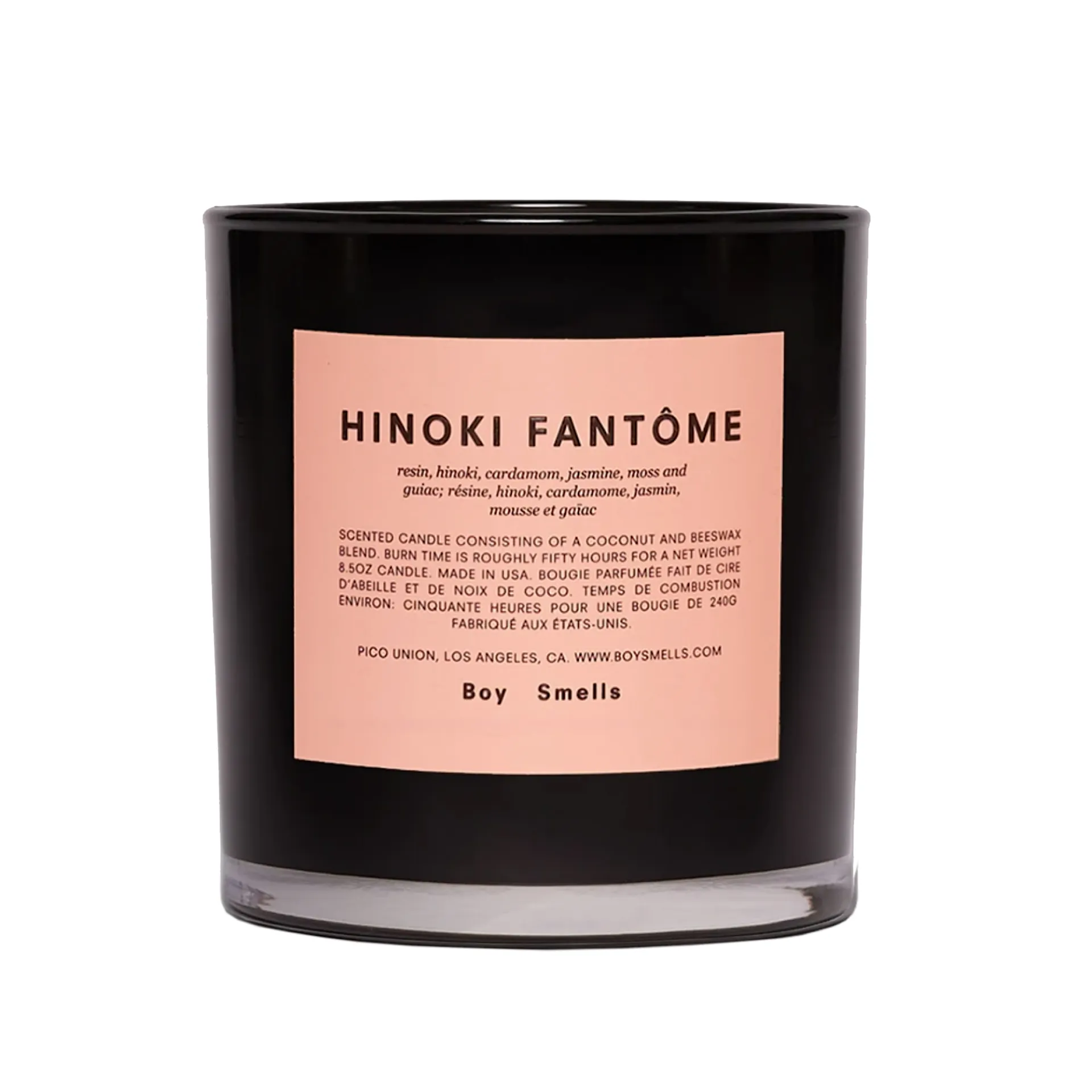 Hinoki Scented Candle - Boy Smells - NO GA