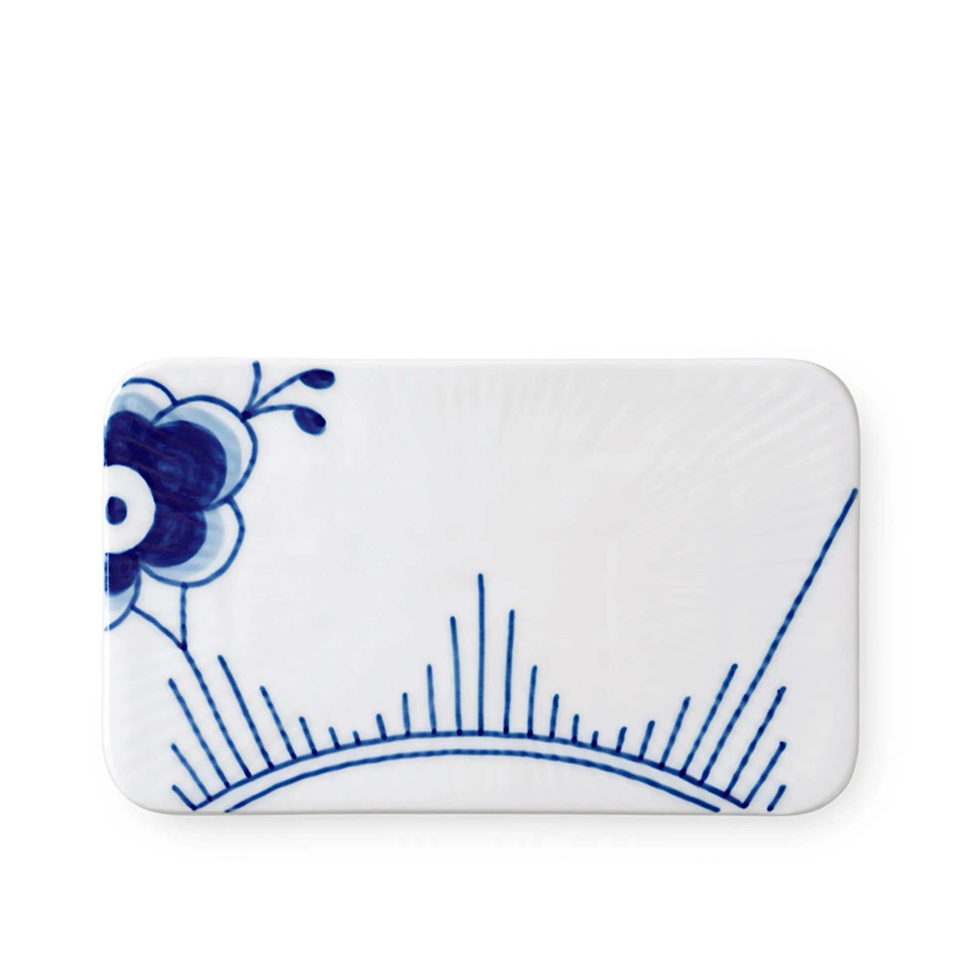 Blue Fluted Mega Serving Tray 15.5 cm - Royal Copenhagen - NO GA