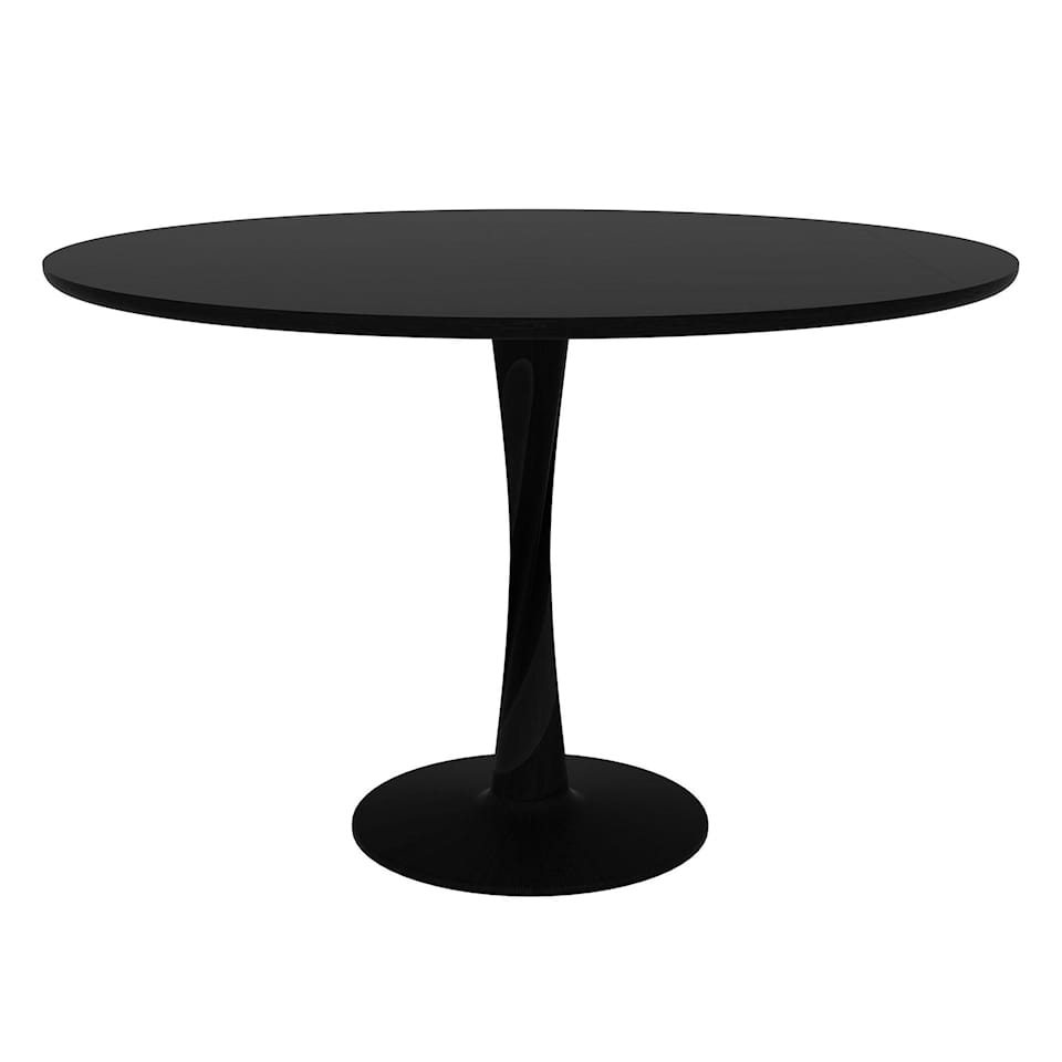 Torsion Dining Table - Black oak