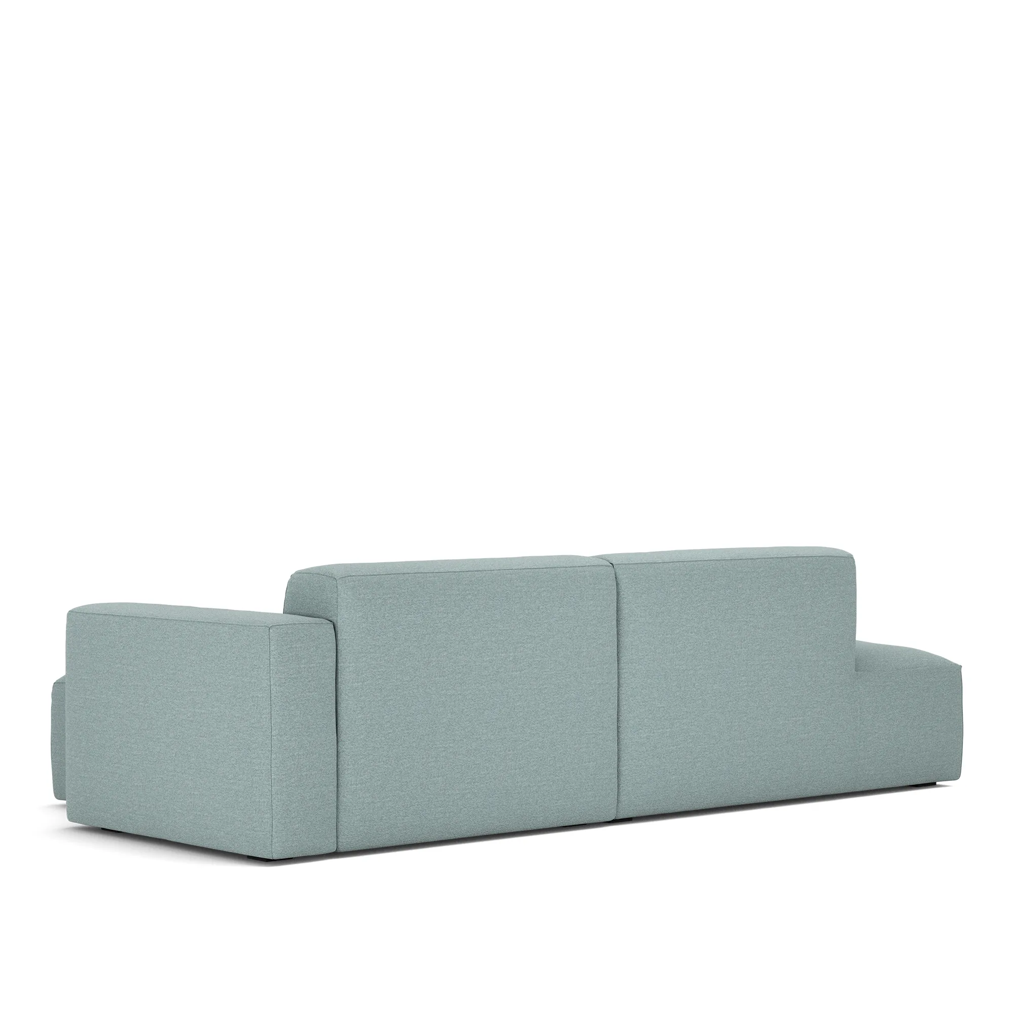 Brick 2-Seater Chaise Lounge Open End Left - 7