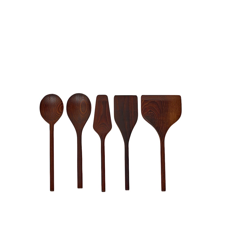 Kitchen Tools Set Of 5 Pure Wood