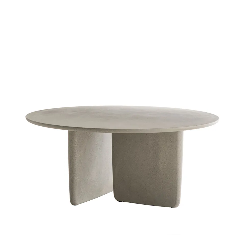 Tobi-Ishi Outdoor Round Table OT162, Cement