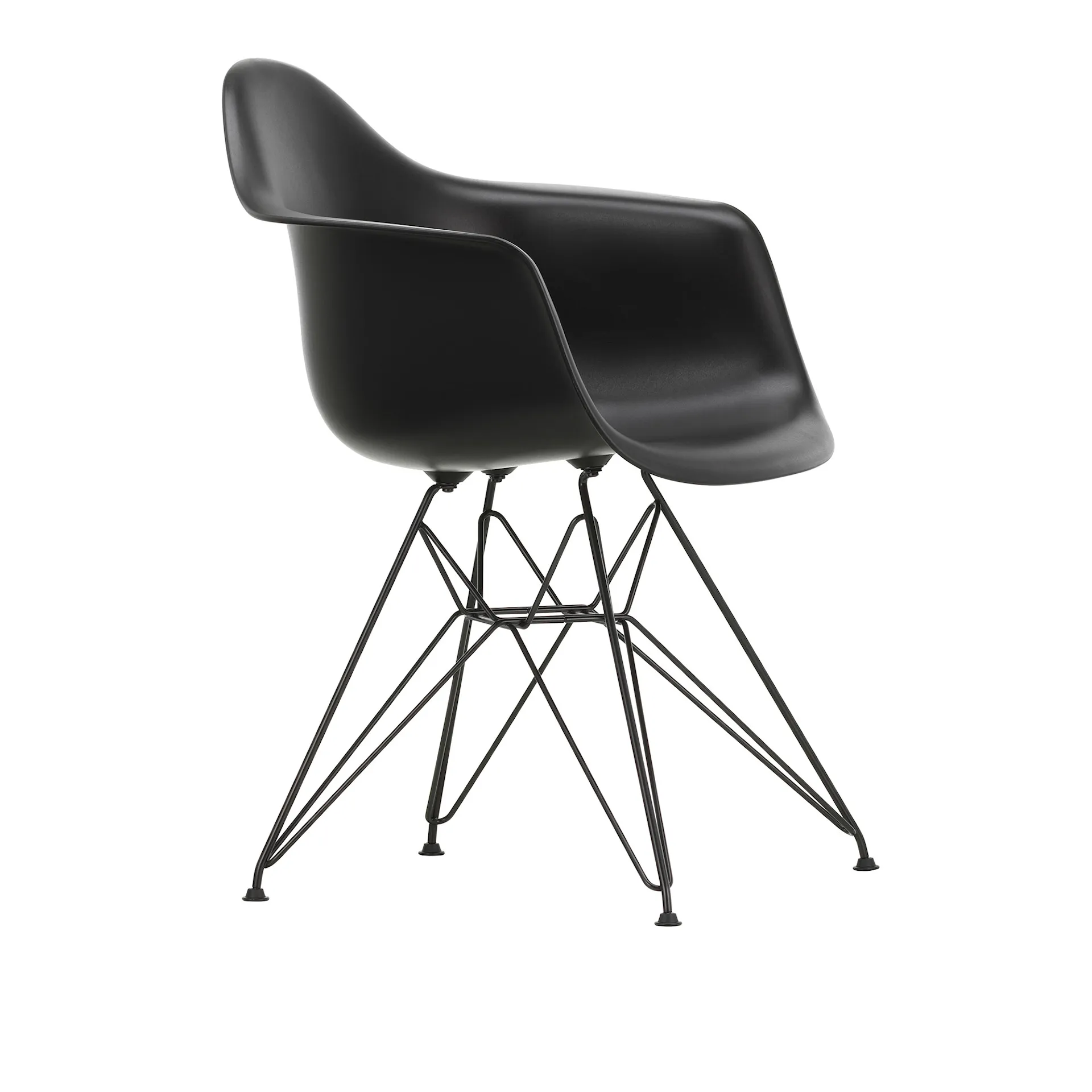 Eames RE Plastic Armchair DAR Basic Dark - Vitra - Charles & Ray Eames - NO GA