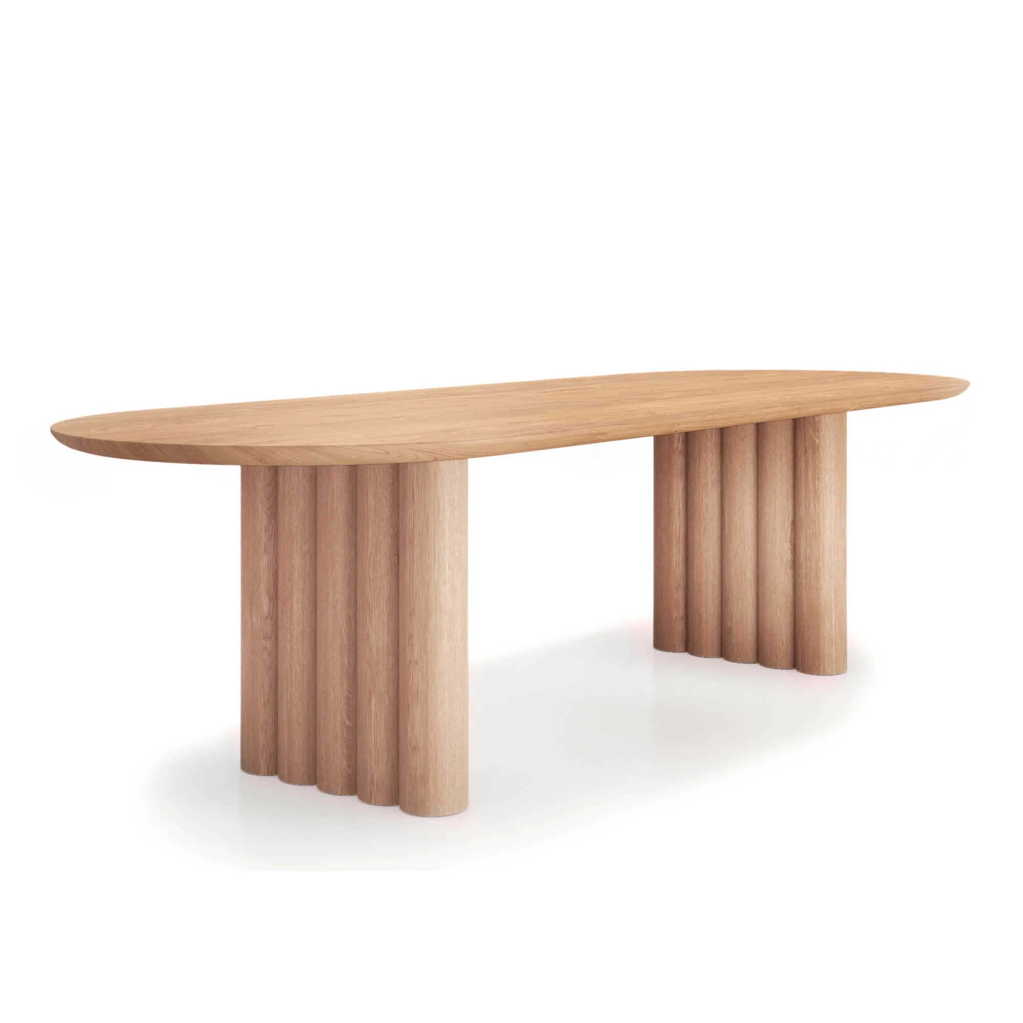 Plush Oval dining table - 2