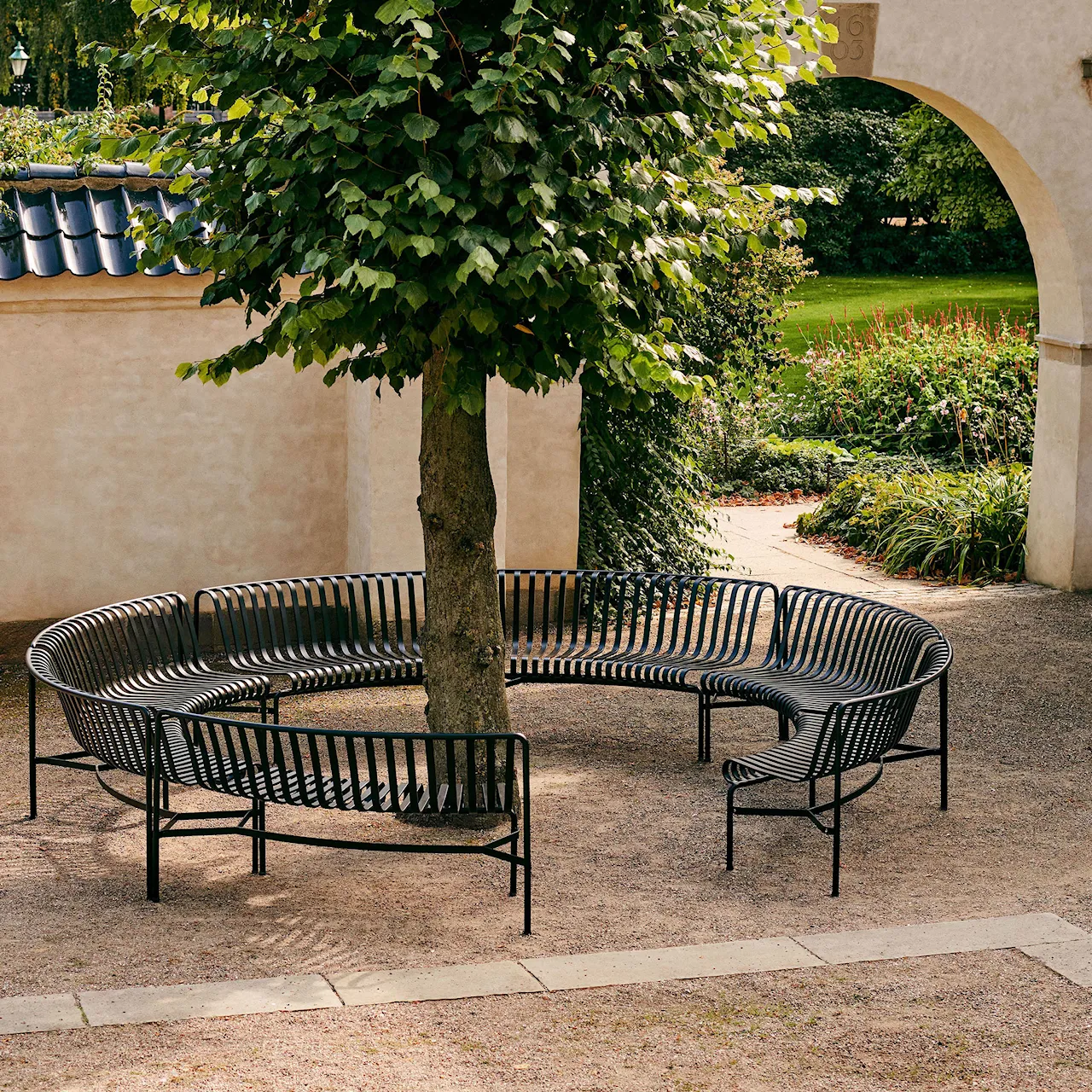 Palissade Park Dining Bench Set of Two In/Out