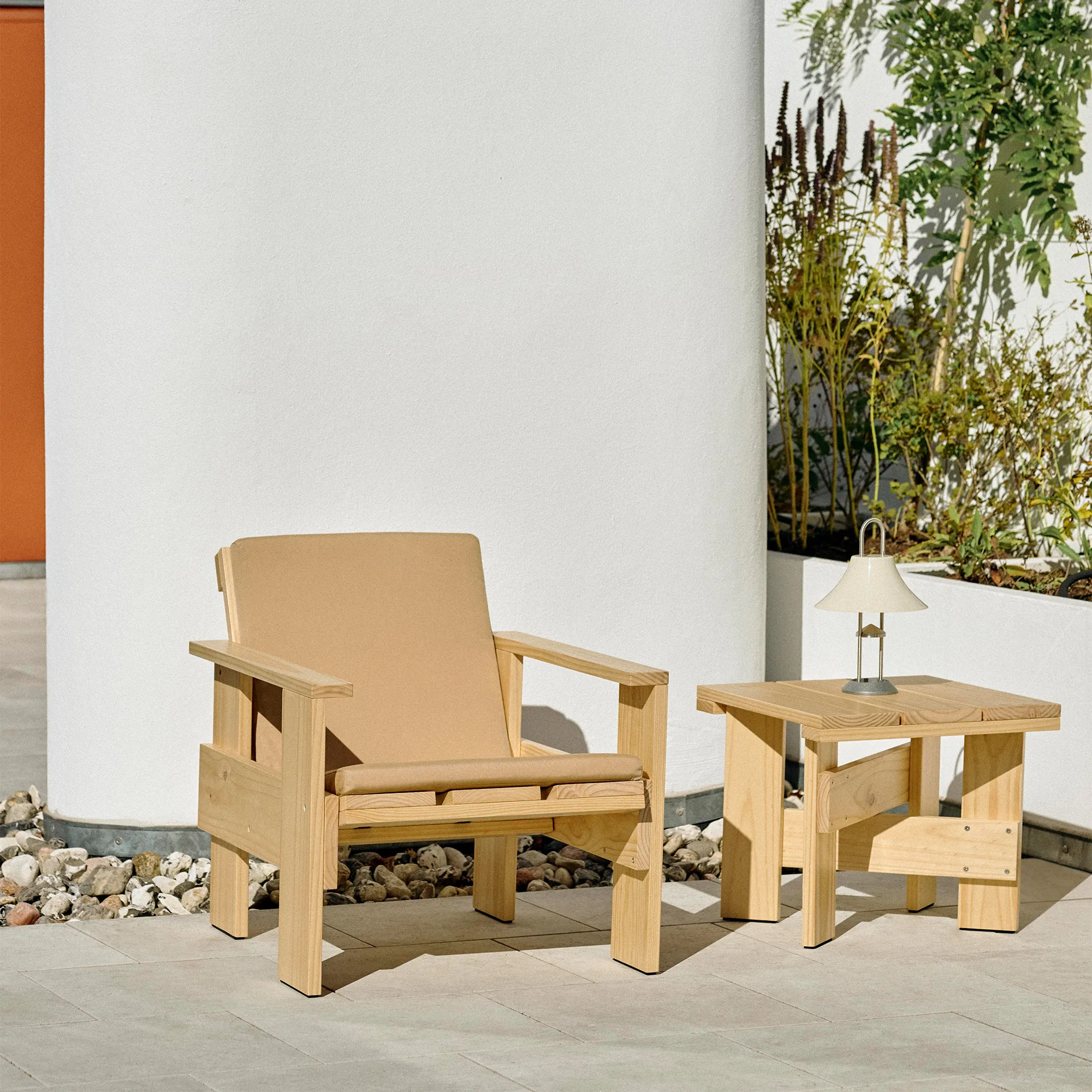 Crate Folding Cushion Outdoor Lounge Chair - 6