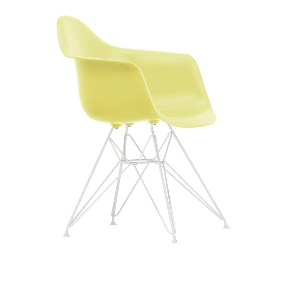 Eames RE Plastic Armchair DAR spisestuestol White