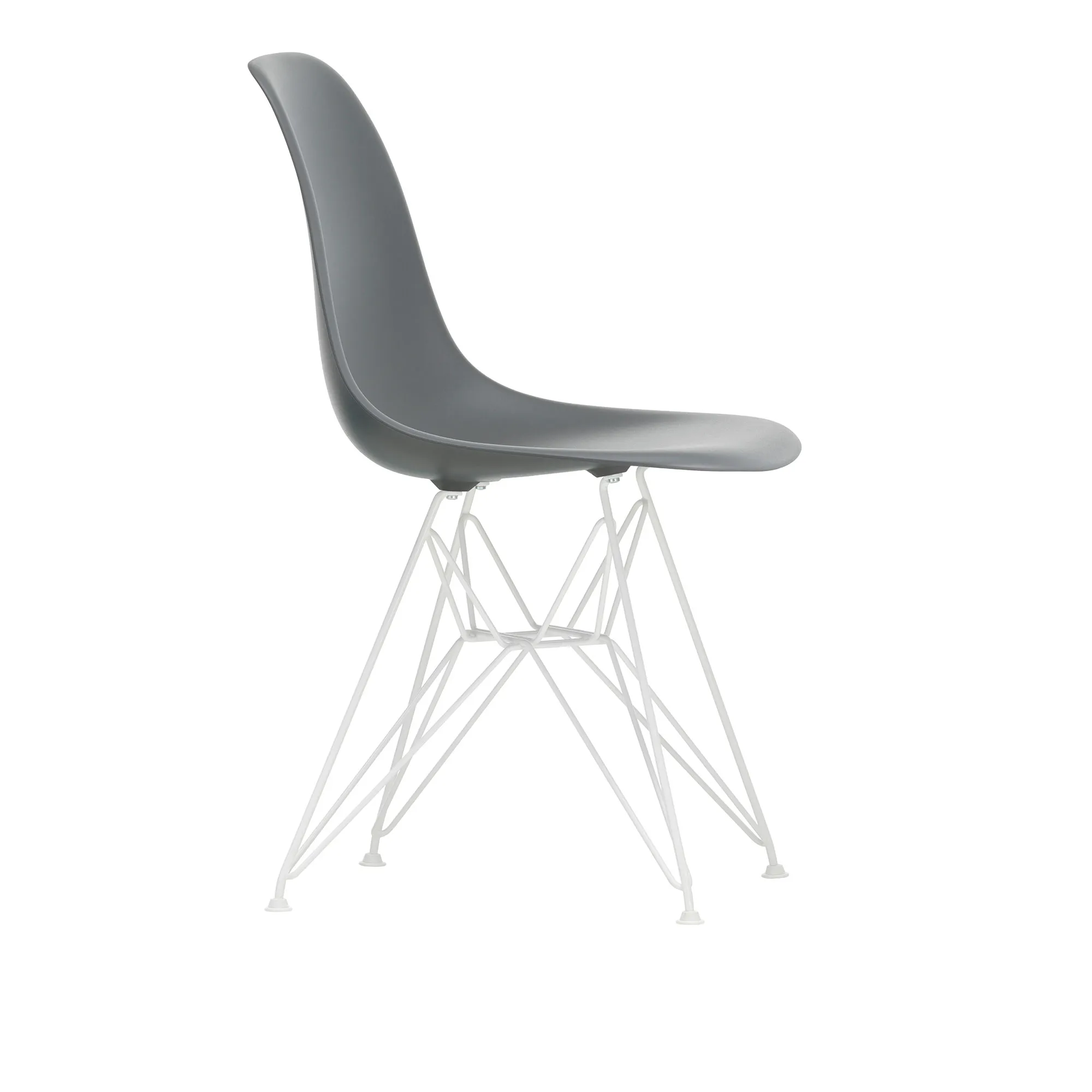 Eames RE Plastic Chair DSR White - 1