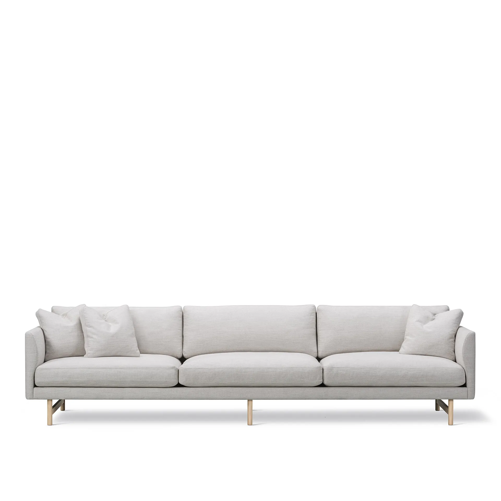 Calmo 3 Seater 95 Wood Base - Fredericia Furniture - NO GA