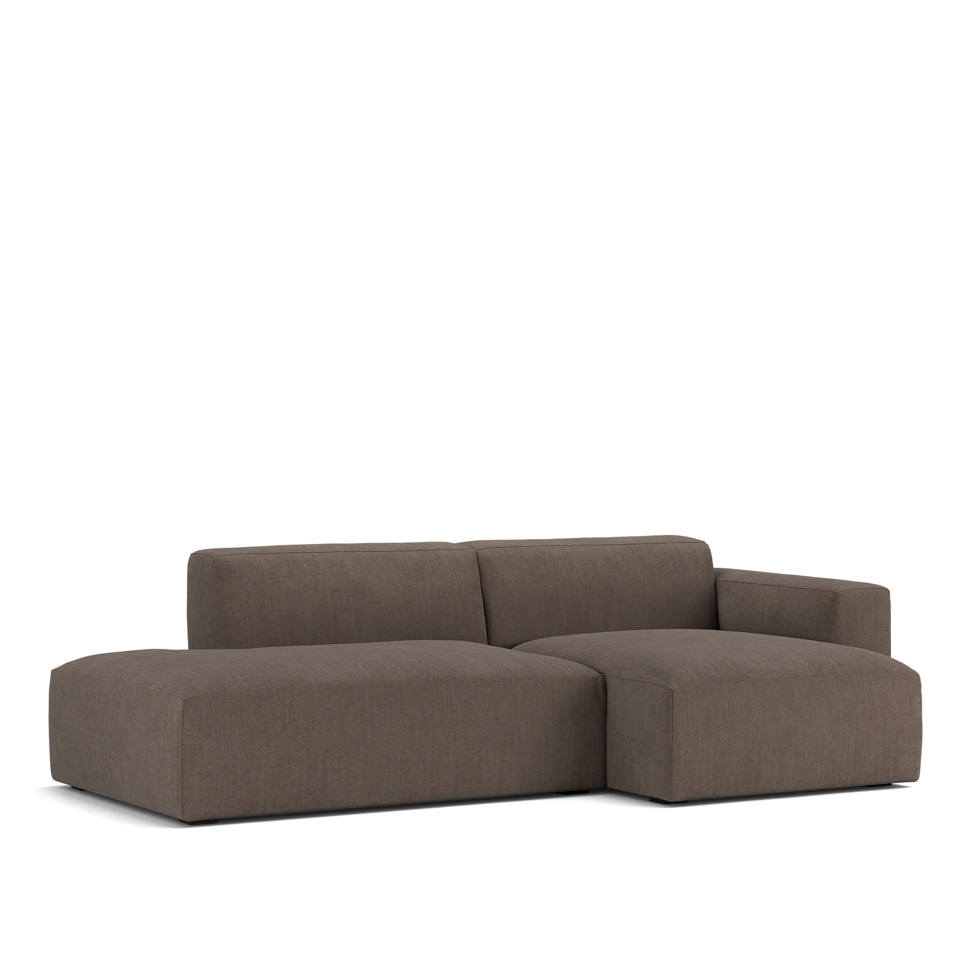 Brick 2-Seater Chaise Lounge Open End Left - 2