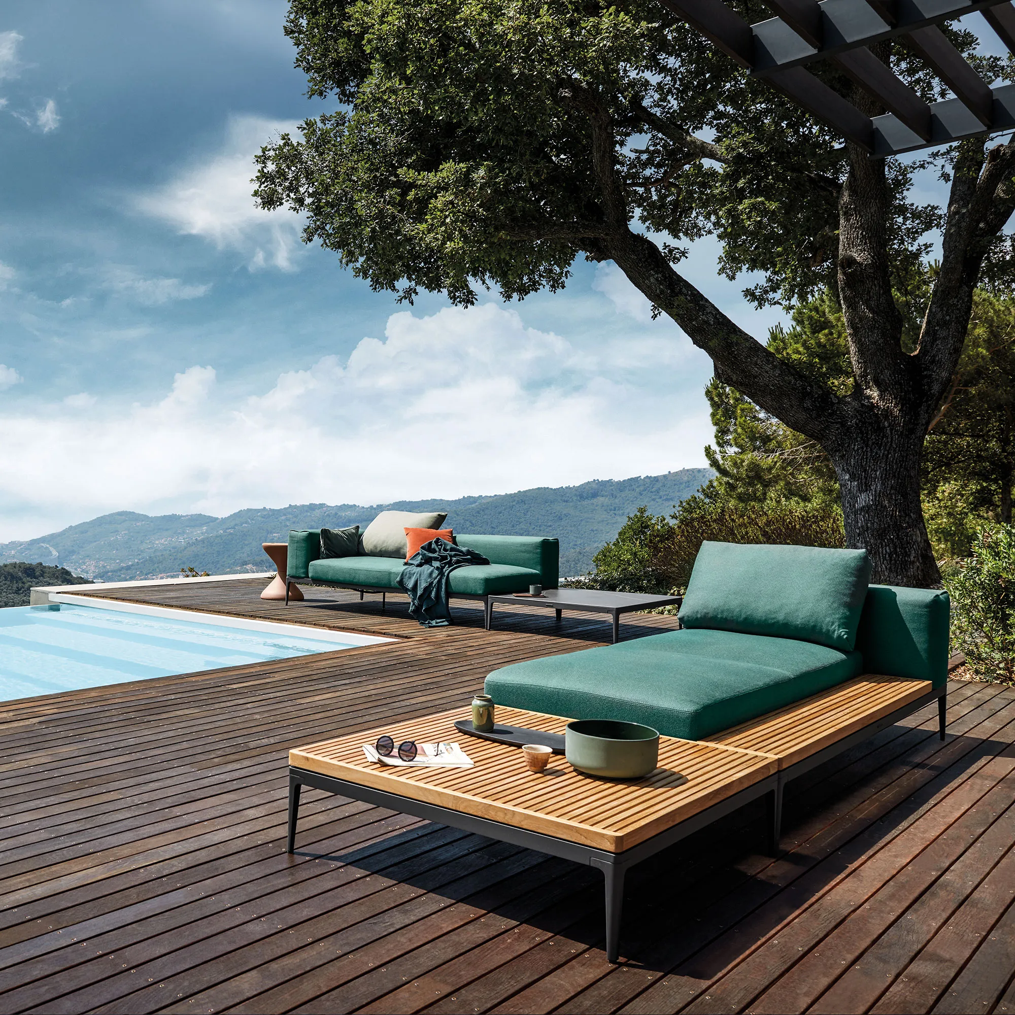 Grid Chaise Unit - 3