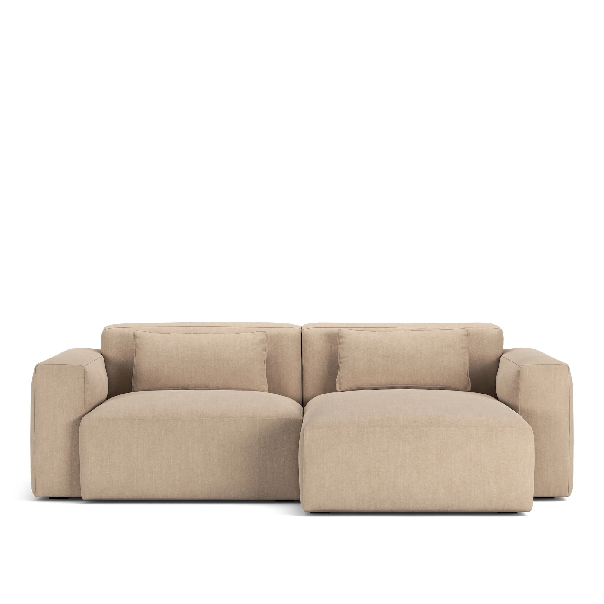 Brick 2-Seater Chaise Lounge Right - 9