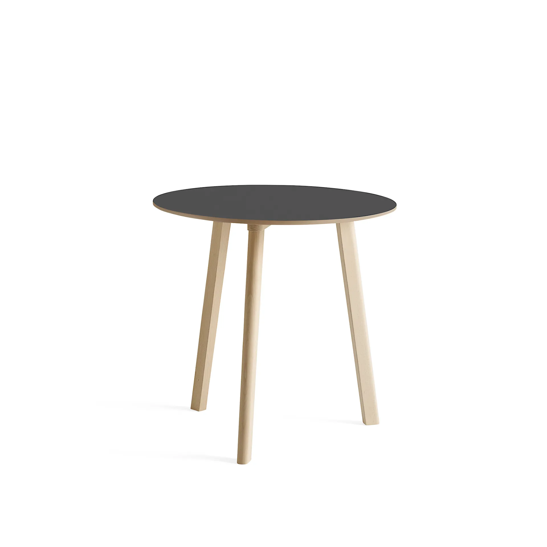 CPH Deux 220 2.0 Table Ø75 cm Beech - HAY - Ronan & Erwan Bouroullec - NO GA