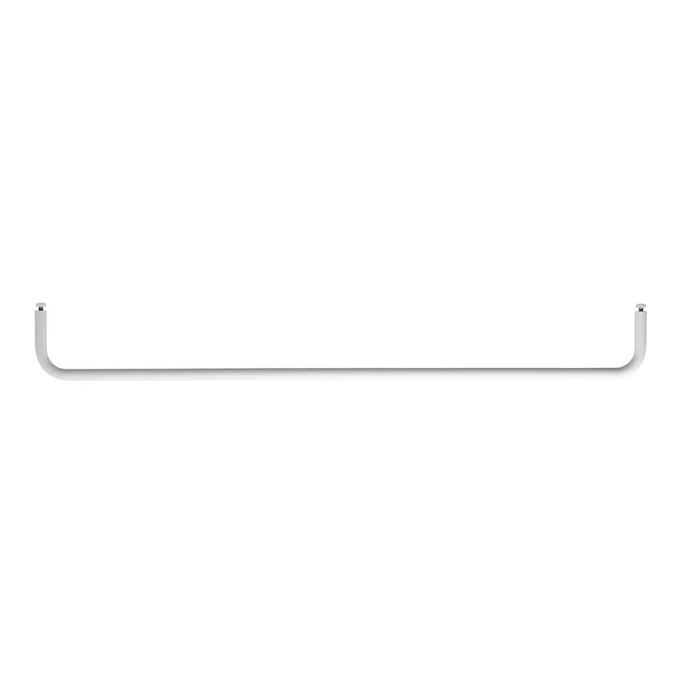 Rod for metal shelves 78cm white