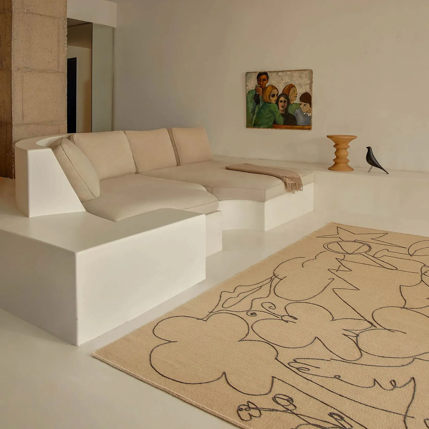 Alfombra Lucia Eames Discovery Wool Rug - 2
