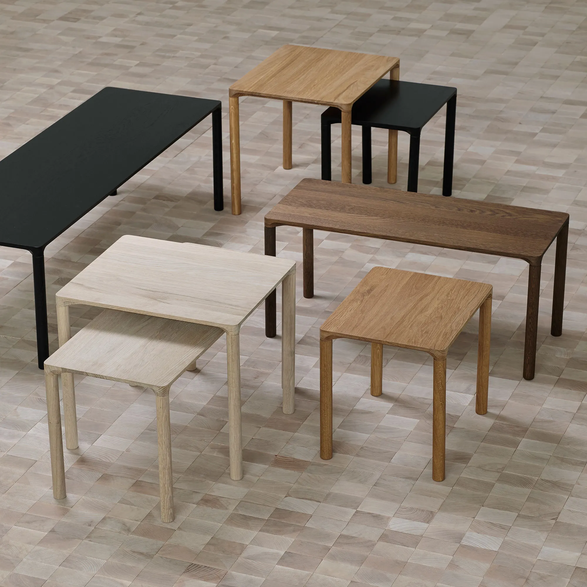 Piloti sohvapöytä 39 x 120 cm - 6