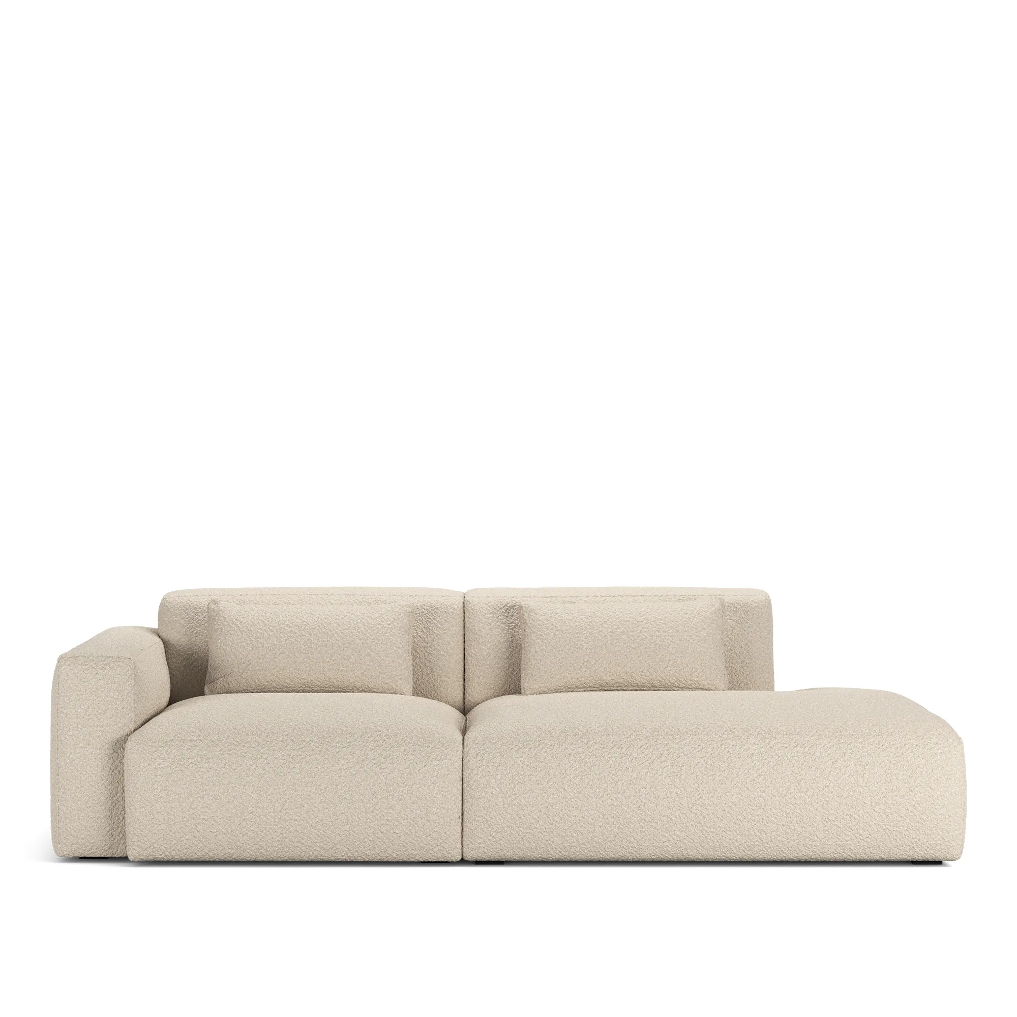 Brick 2-Seater Open End Right - 9