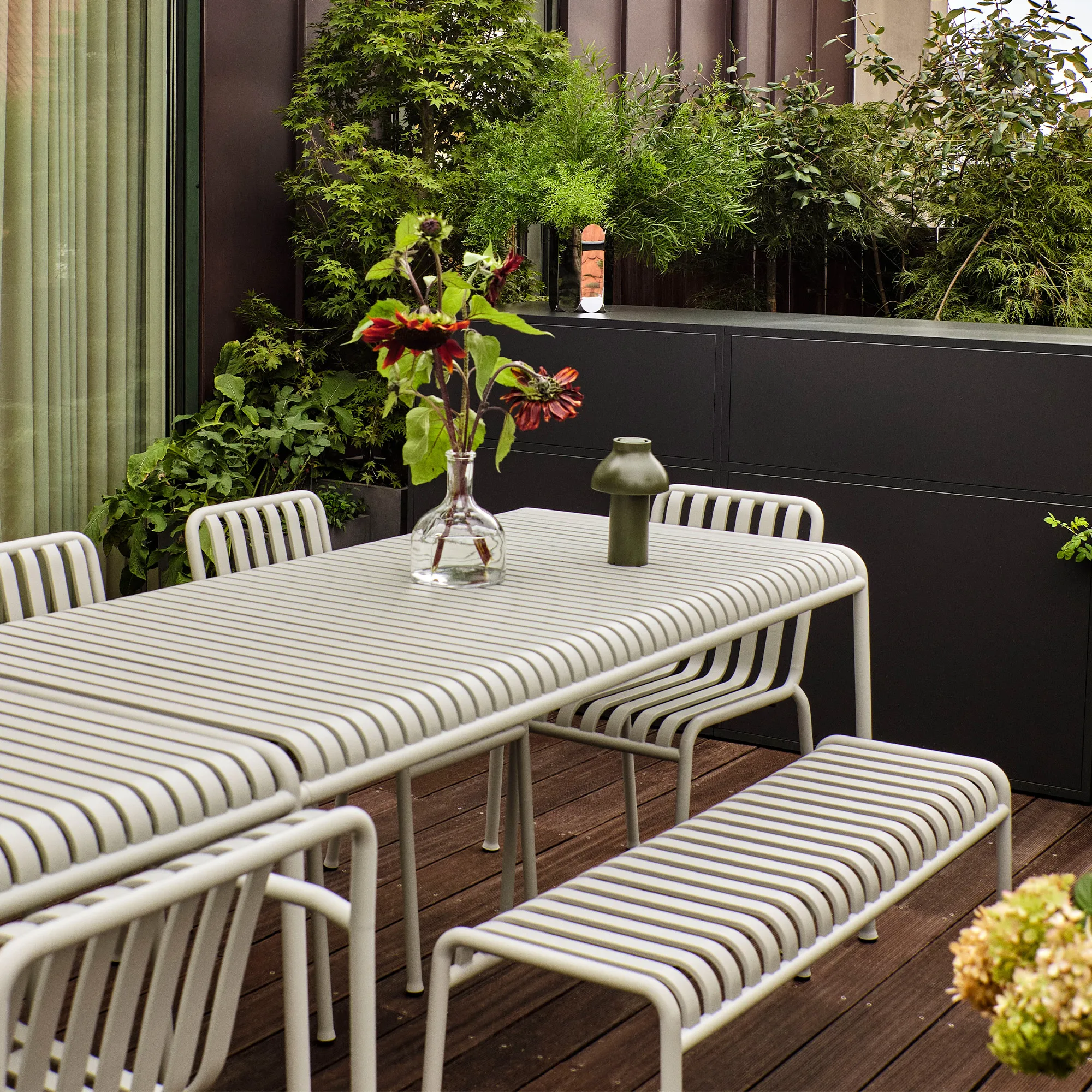 Palissade Outdoor Bench - 2