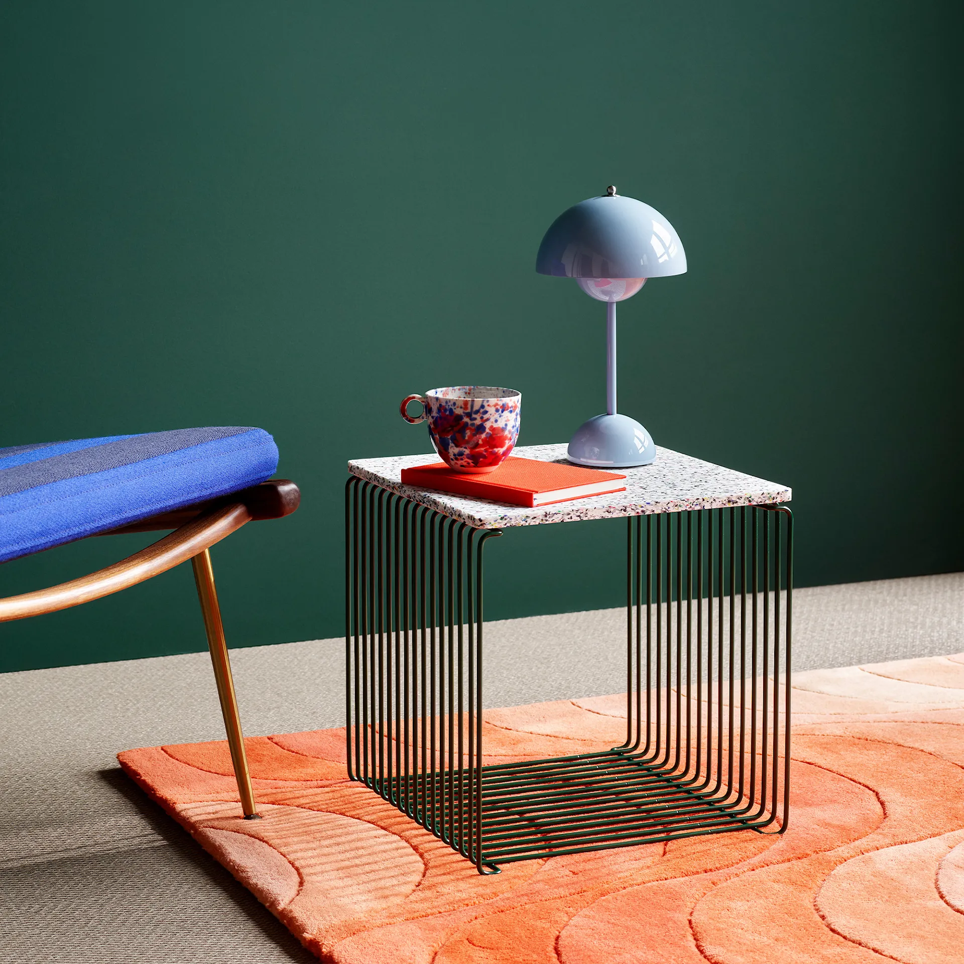 Buy Panton Wire Single Top Panel, depth 34,8 cm from Montana Buy Panton Wire Single Top Panel, depth 34,8 cm from Montana