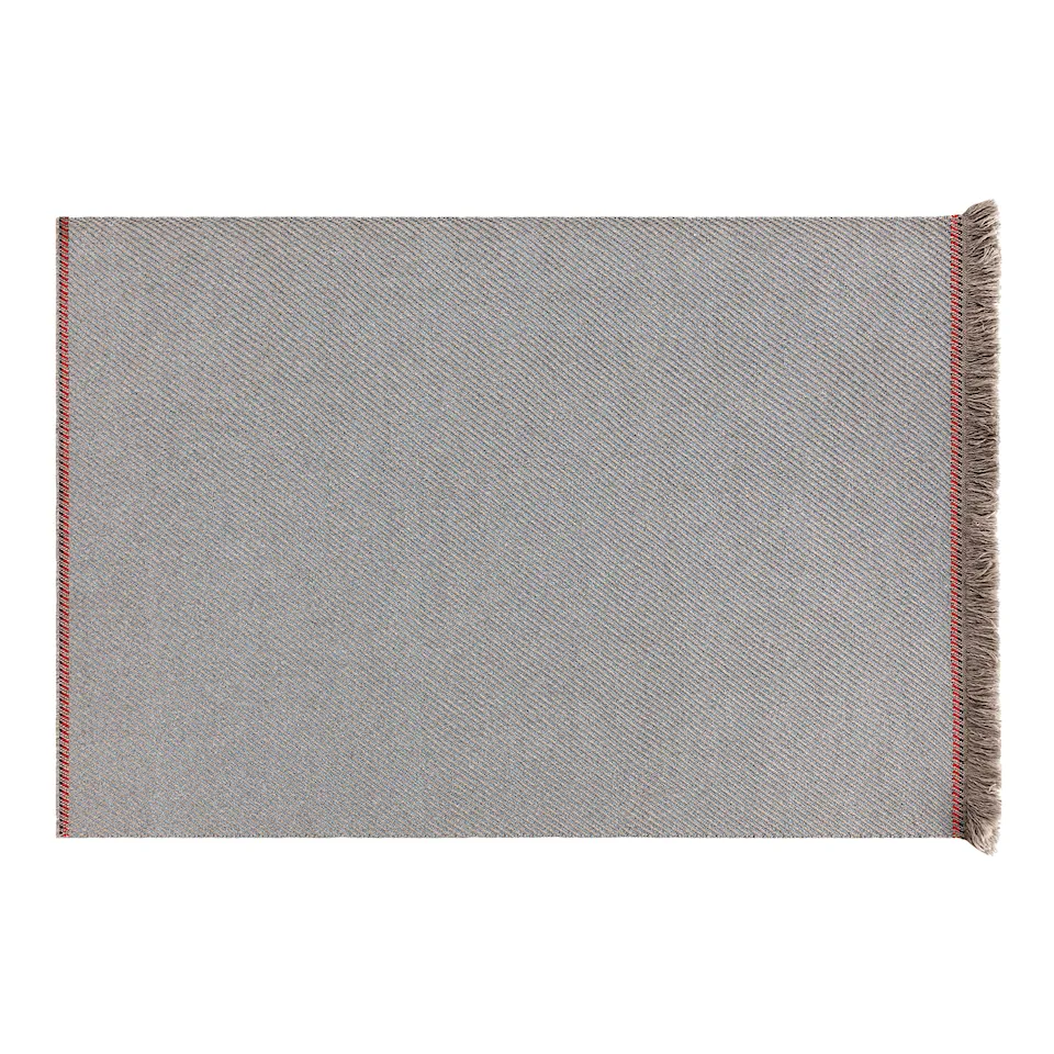 Garden Layers Rug - Diagonal Almond/Blue