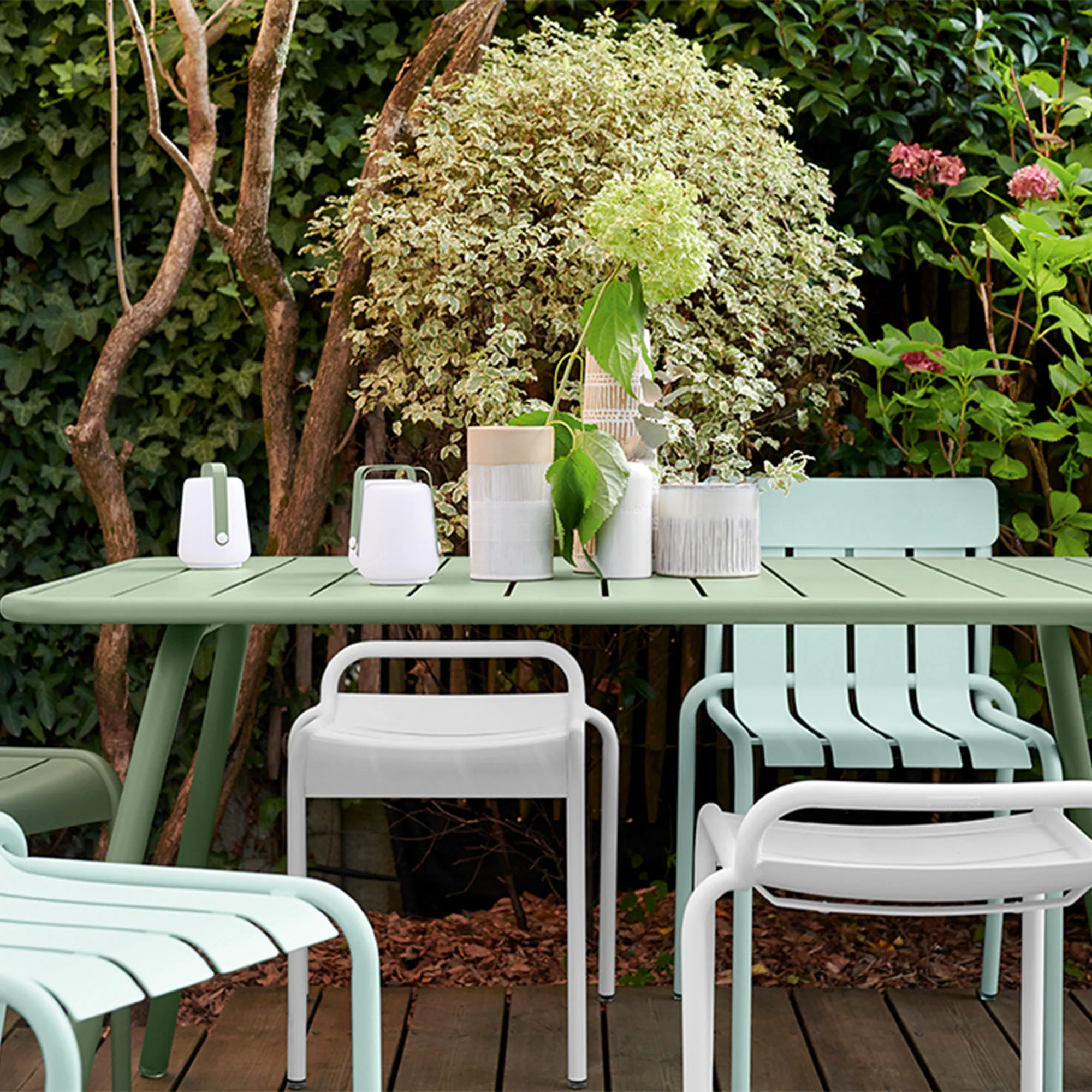 Luxembourg Outdoor Dining Table 207 x 100 cm - 4