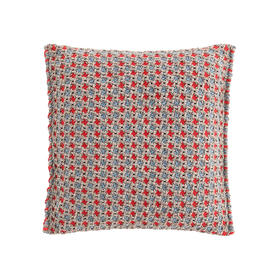 Garden Layers Small Cushion - Gofre Blue