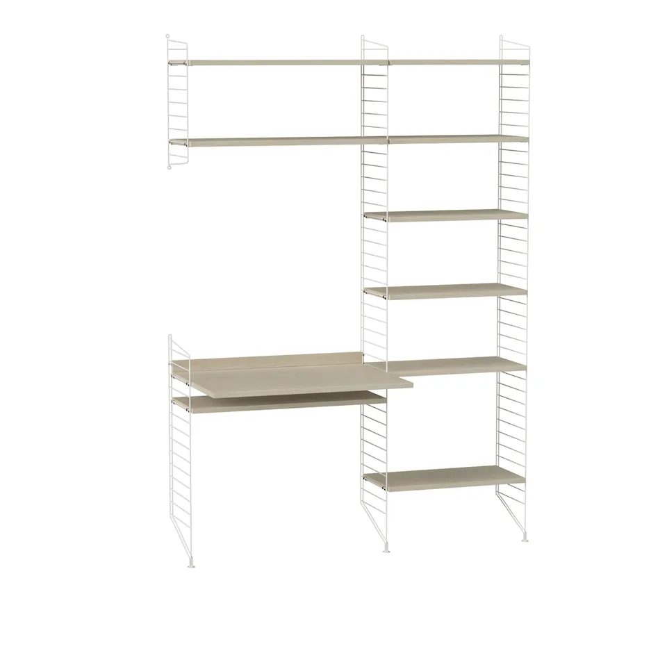 Office shelving system G ash/white