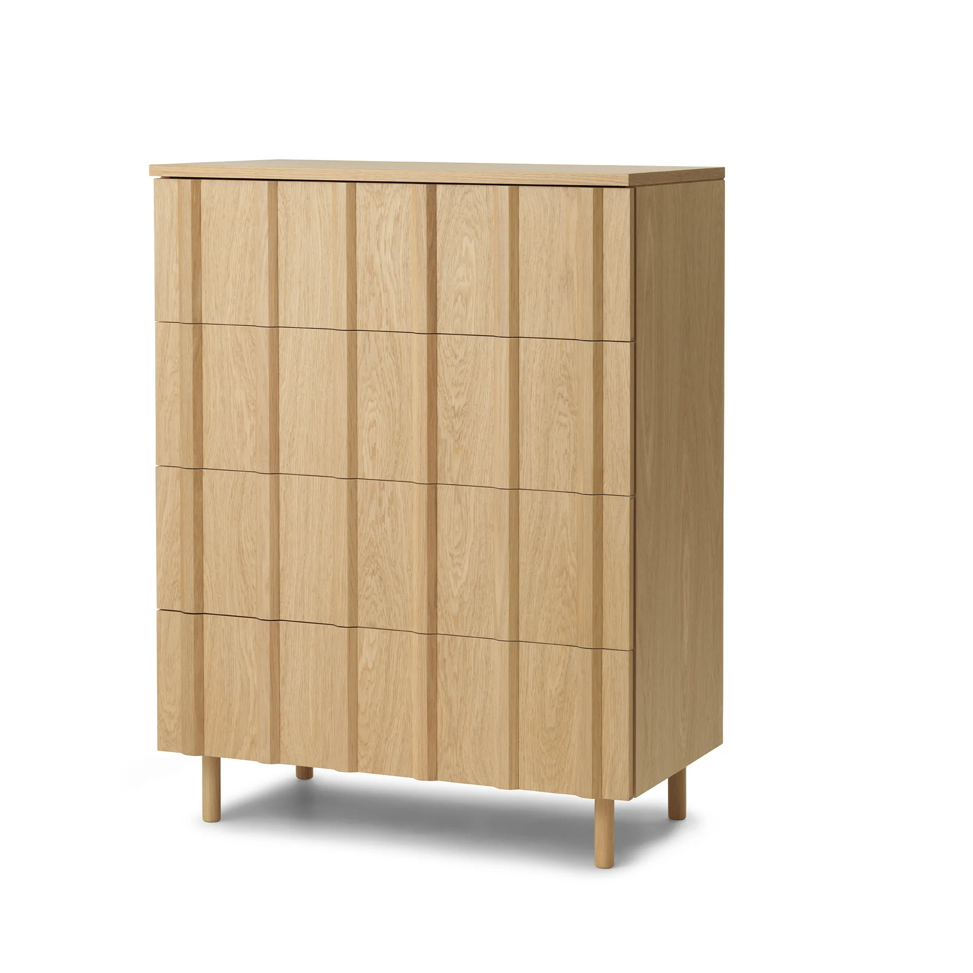 Rib Dresser 4 Drawers - 9