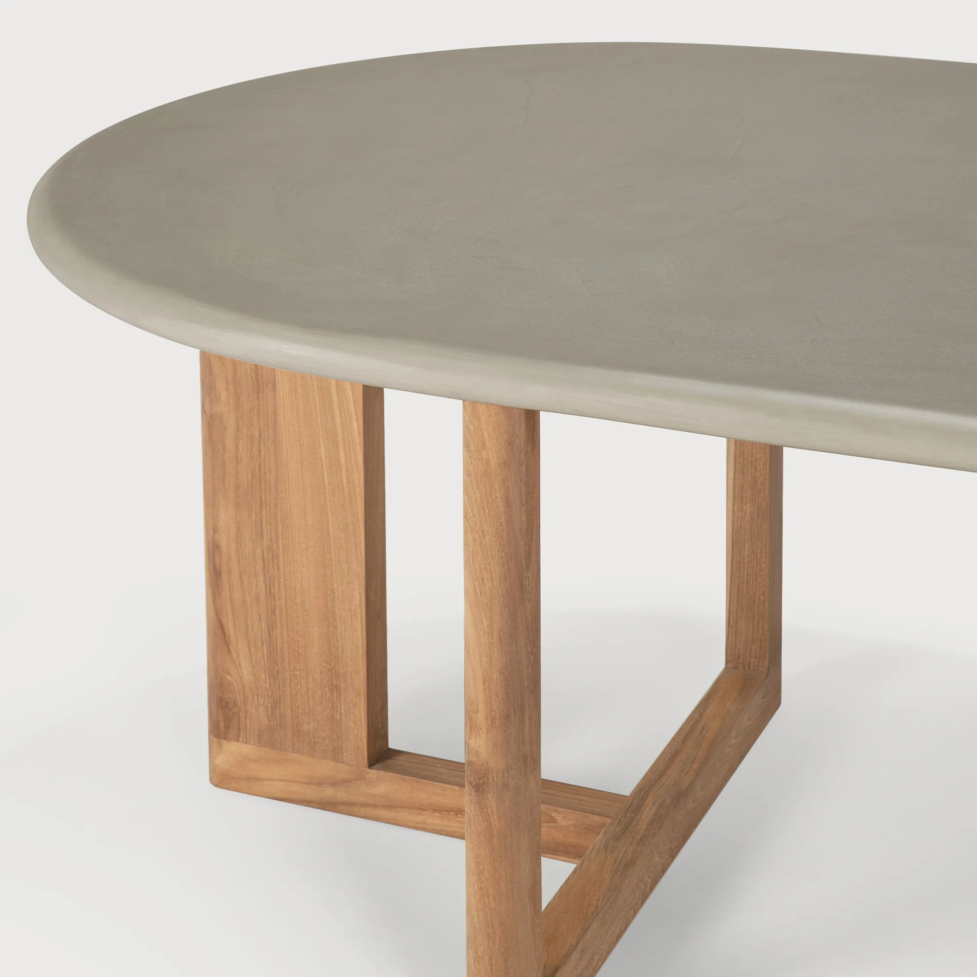 Trestle Outdoor Dining Table - 6