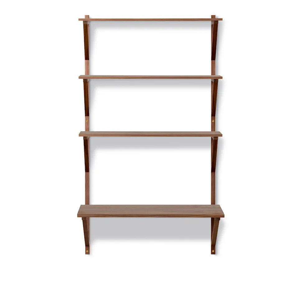 BM29 Shelf 78 cm 3 Shelves & Desk