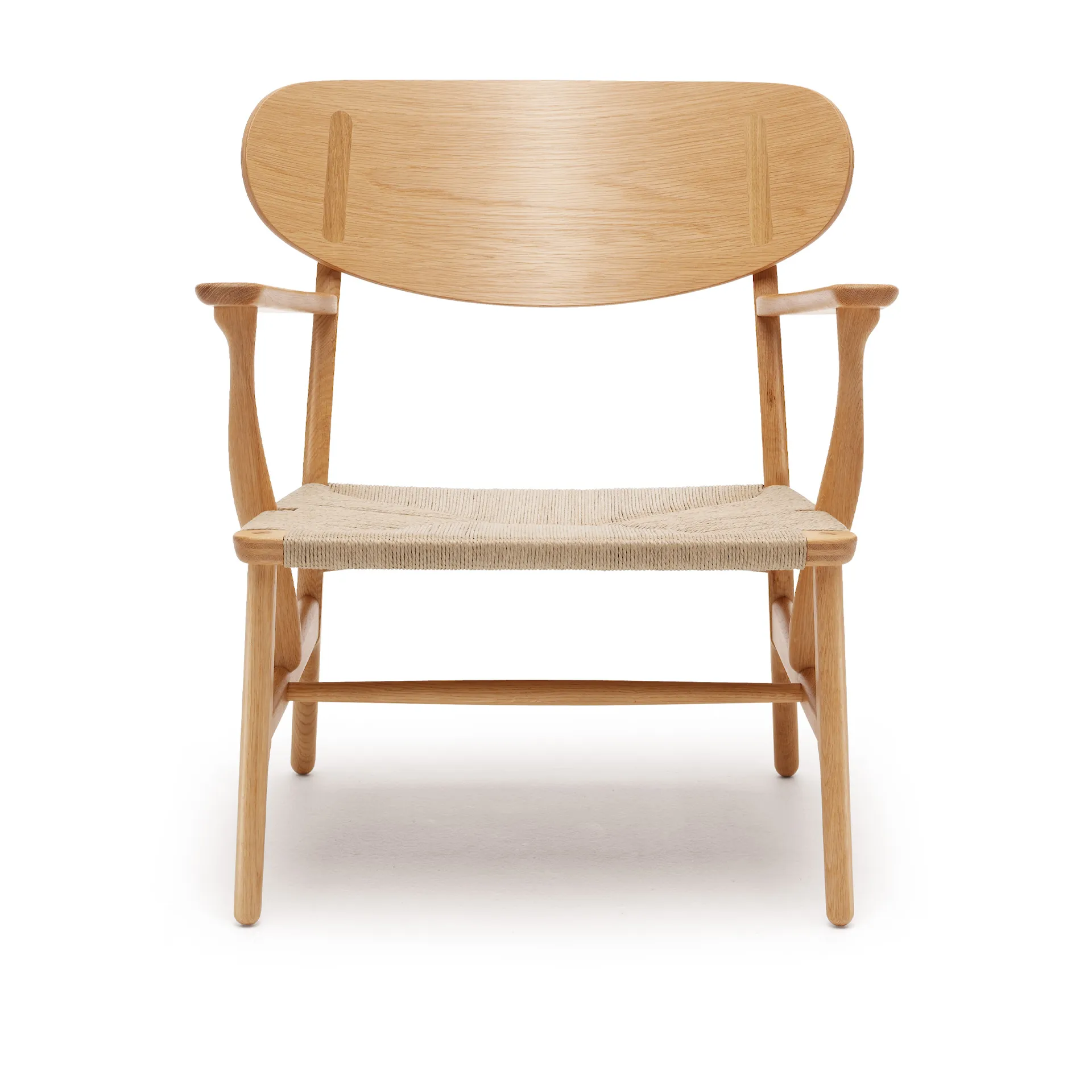 CH22 - Oak/Natural Braided Paper Cord - Carl Hansen - Hans J. Wegner - NO GA