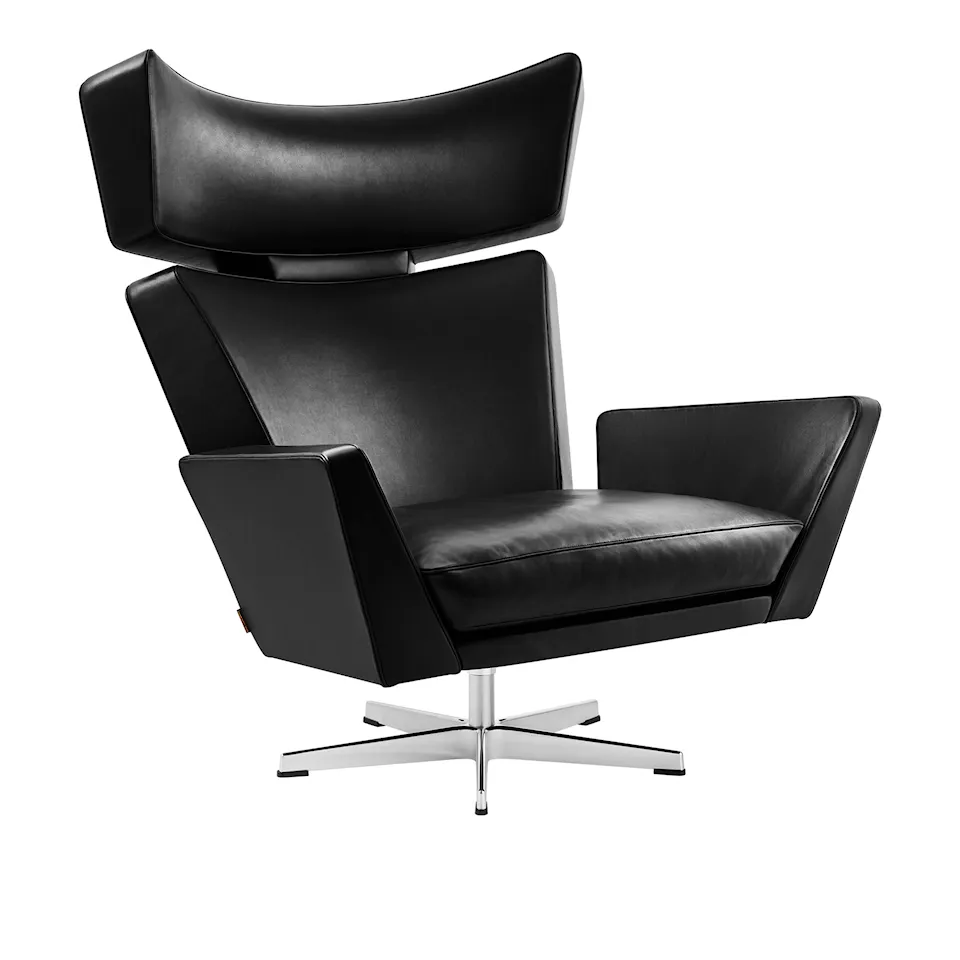 4201 Oksen Armchair Satin Polished
